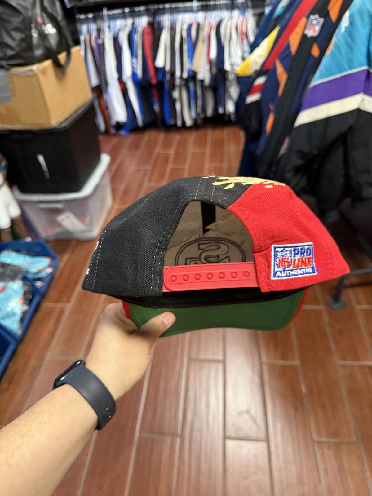 Logo Athletic 90's San Francisco Splash Snapback Vintage Hat Size ONE SIZE - 5 Thumbnail