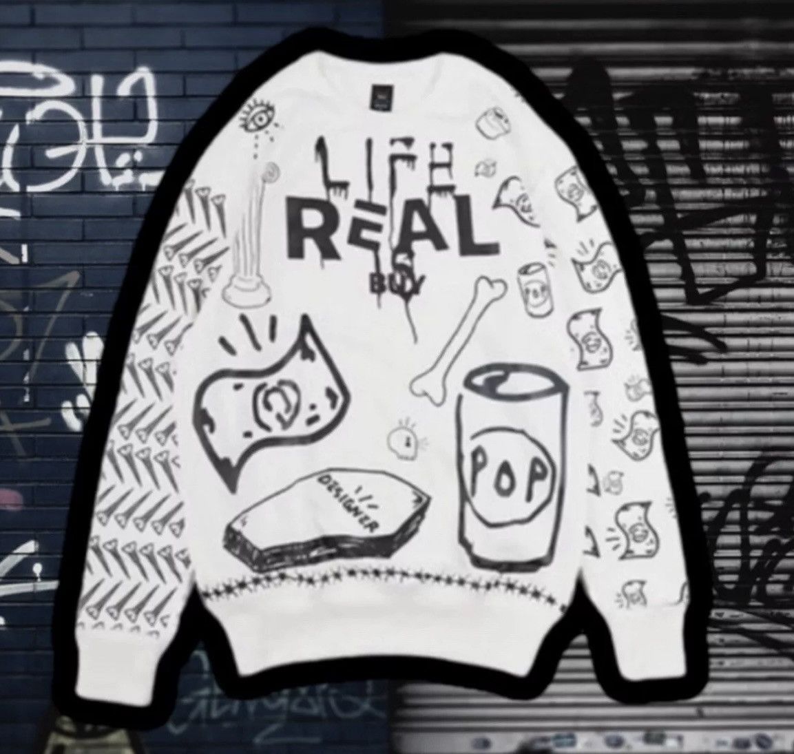 Other 🆕DNA Crewneck🧶 🪡 TRouBLe 😈 ANDReW ❌ The ReaL BuY Size US M / EU 48-50 / 2 - 1 Thumbnail