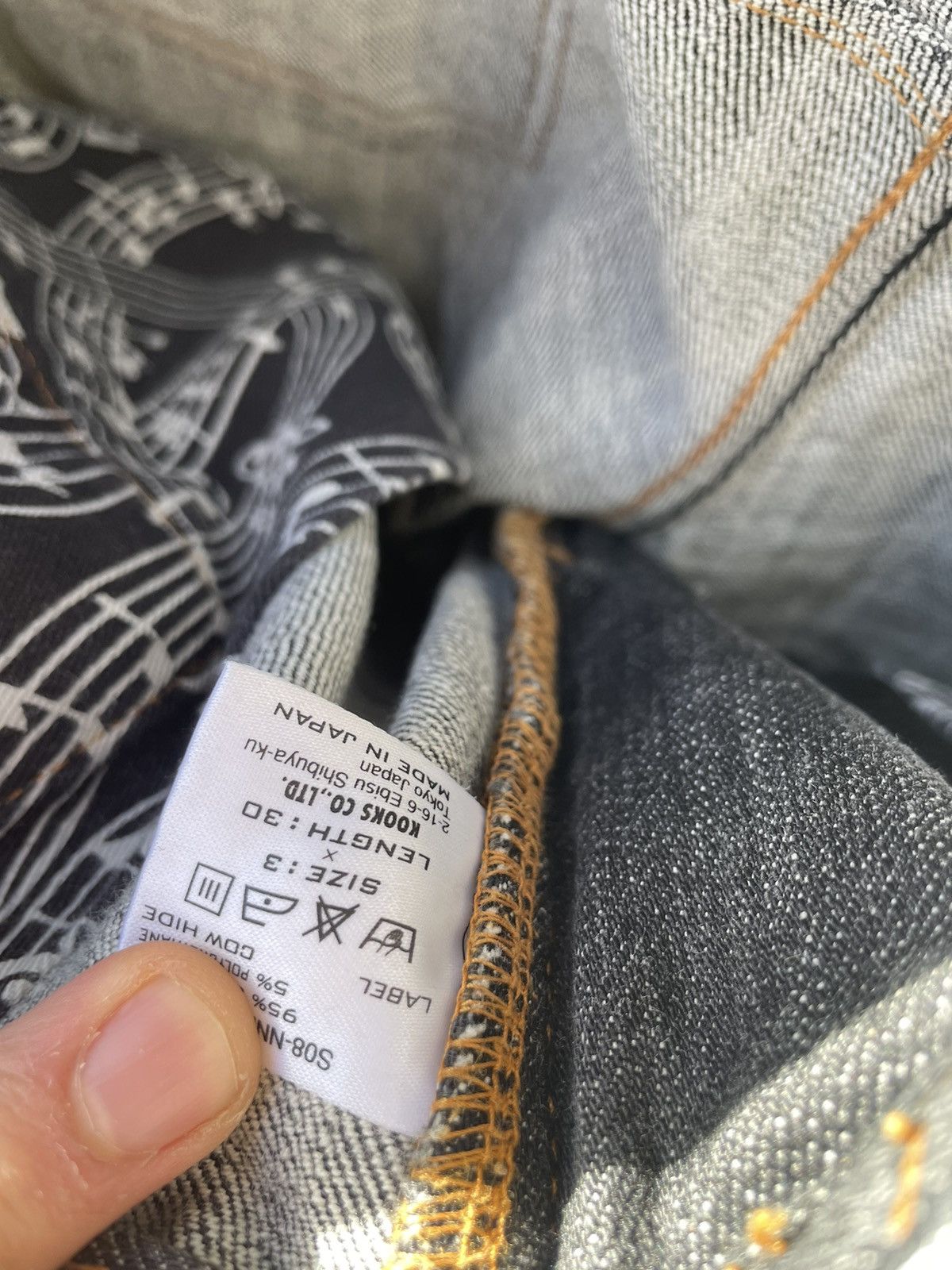 Number (N)ine Number (n)ine pain denim Size US 32 / EU 48 - 5 Thumbnail