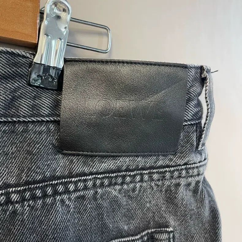 Loewe Loewe Blue distressed logo printed denim pants Size US 36 / EU 52 - 3 Thumbnail