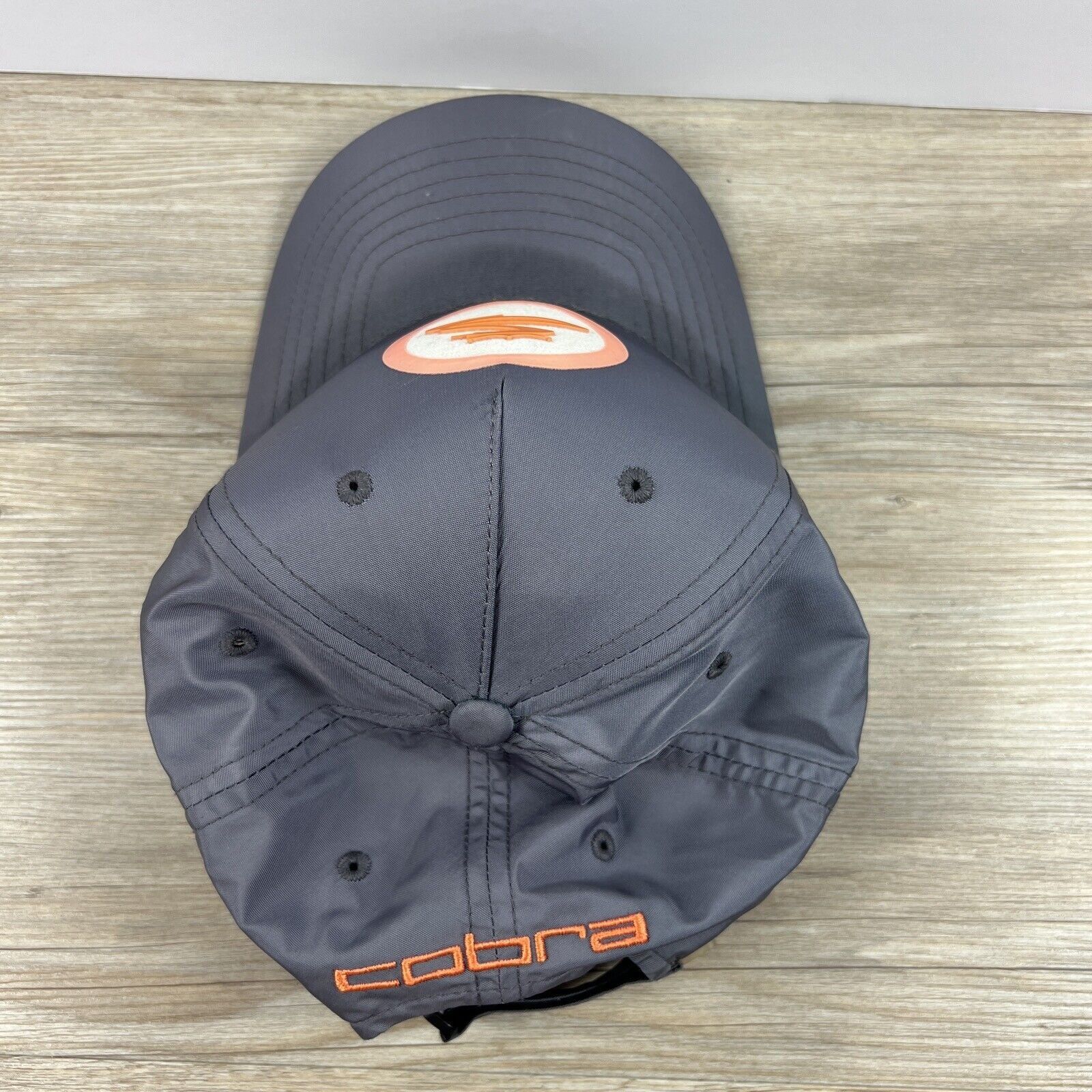 Cobra Cobra Hat Cobra Adjustable Hat Gray Adjustable Hat Adult Fit Size ONE SIZE - 11 Thumbnail
