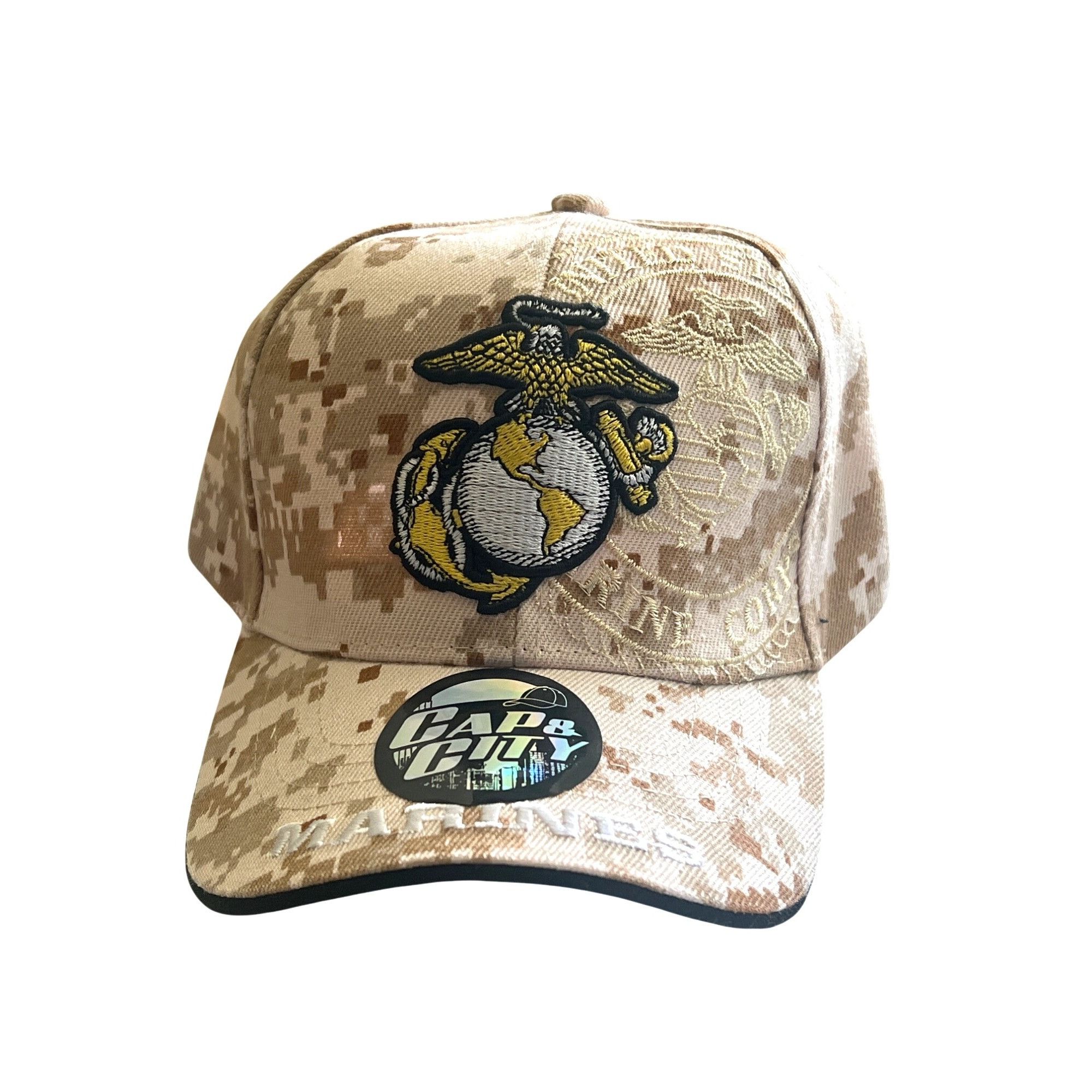 Other U.S. Marines Digital Camo Baseball Cap Adjustable Fit Offici Size ONE SIZE - 2 Thumbnail