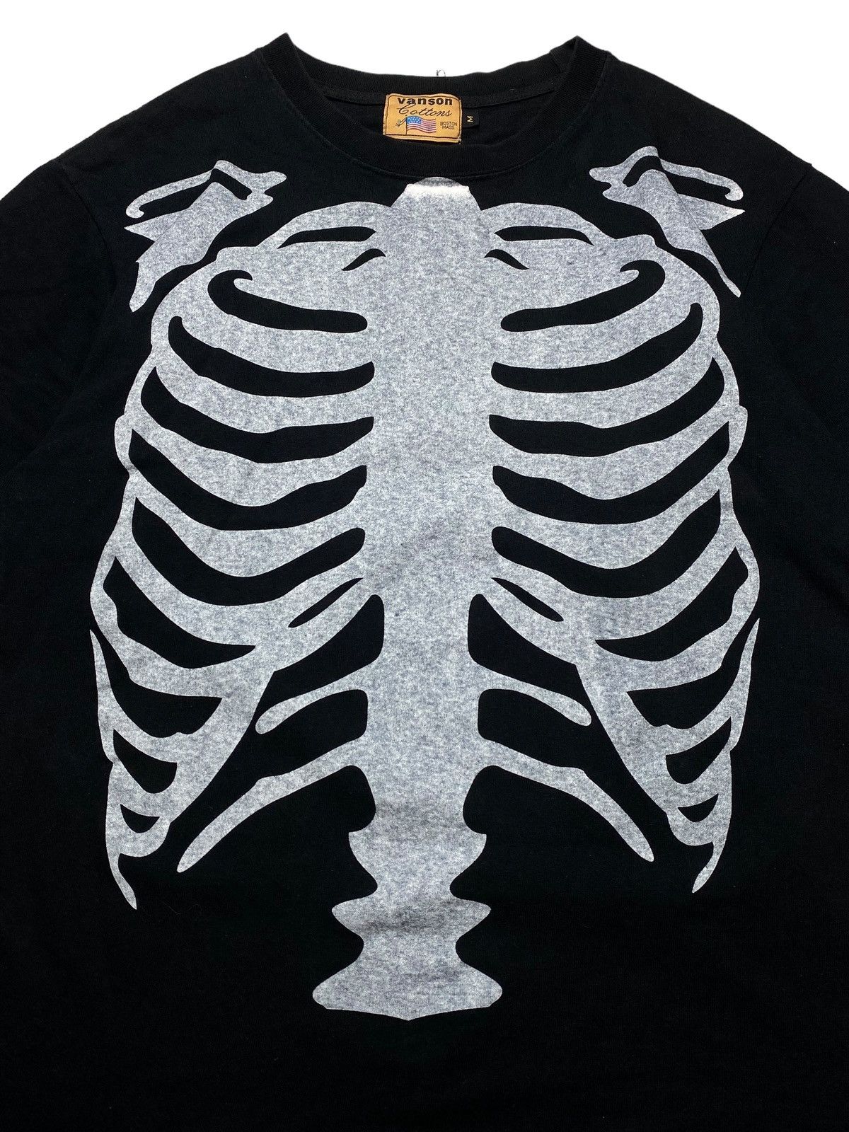 14th Addiction 2000s Vanson - Skeleton Tee Size US M / EU 48-50 / 2 - 3 Thumbnail