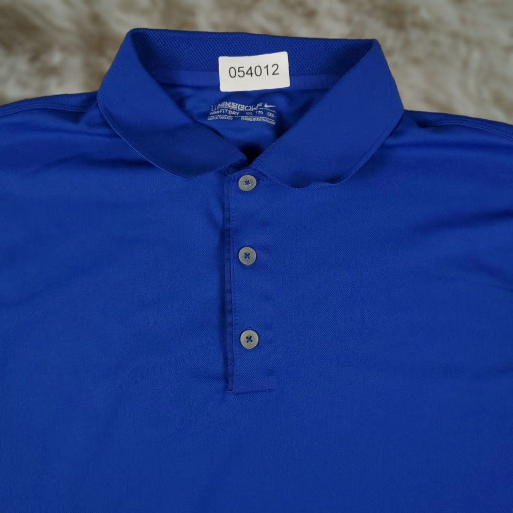 Nike Nike Polo Shirt Mens Size 2XL Blue Swoosh Golf Casual Short Sleeve Size US XXL / EU 58 / 5 - 1 Thumbnail