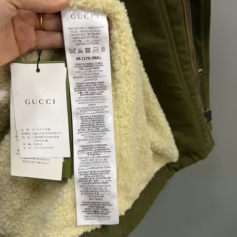 Gucci Gucci Stitched single-breasted lapel jacket 2502-Nextarrow Size US S / EU 44-46 / 1 - 4 Thumbnail