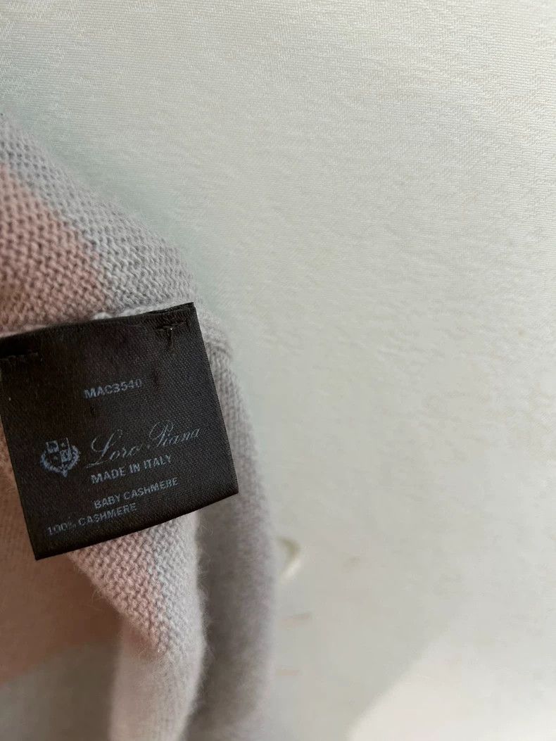 Loro Piana LORO PIANA Patchwork baby cashmere knitted sweater Size M / US 6-8 / IT 42-44 - 7 Thumbnail