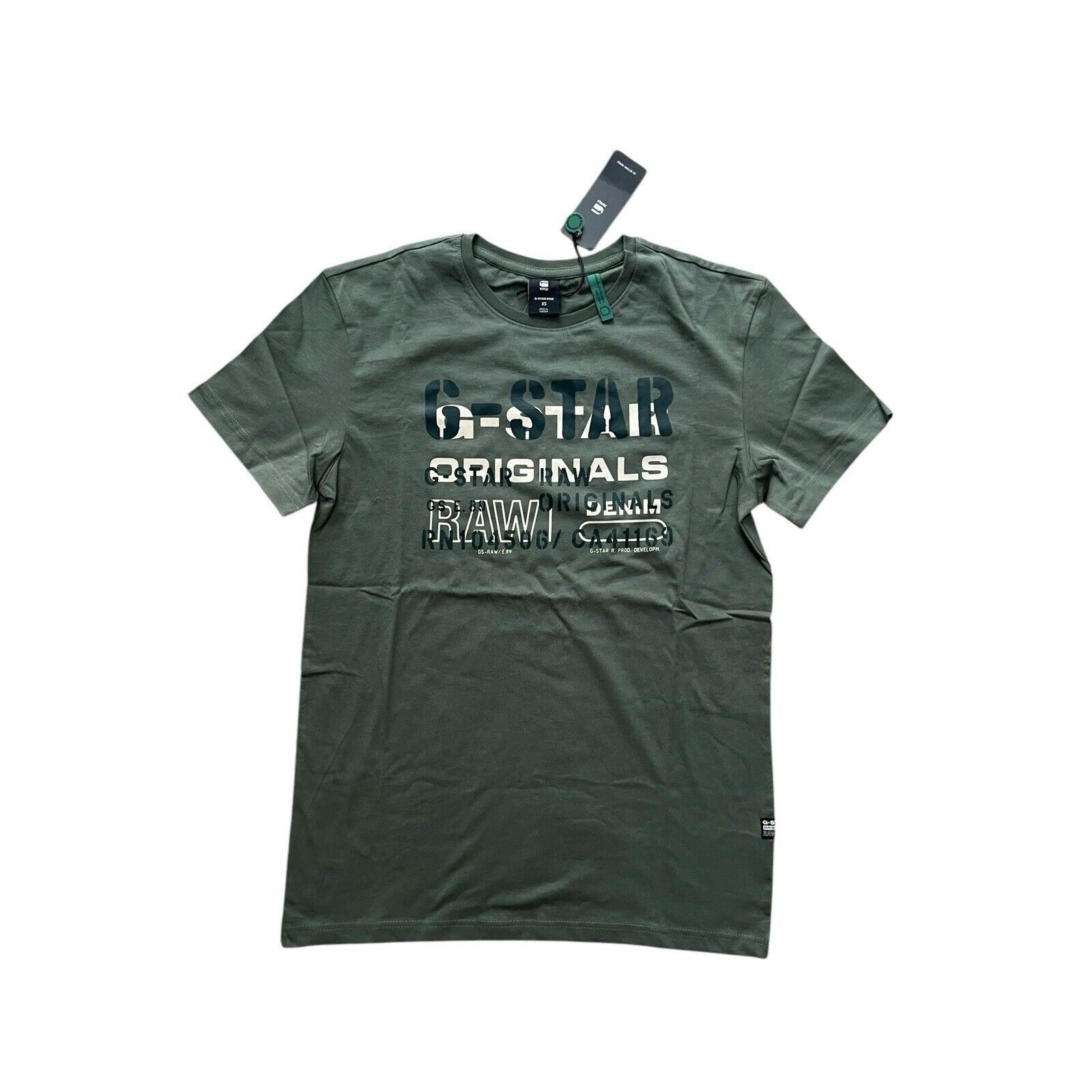 G-Star G-Star Raw Mens LT Hunter Graphic T-Shirt Green $65 Size XS Size US XS / EU 42 / 0 - 1 Thumbnail