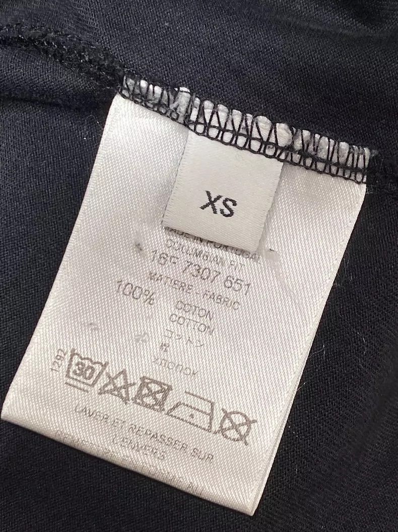 Givenchy Givenchy Black long T-shirt, size XS, chest 116 cm Size US XS / EU 42 / 0 - 4 Thumbnail