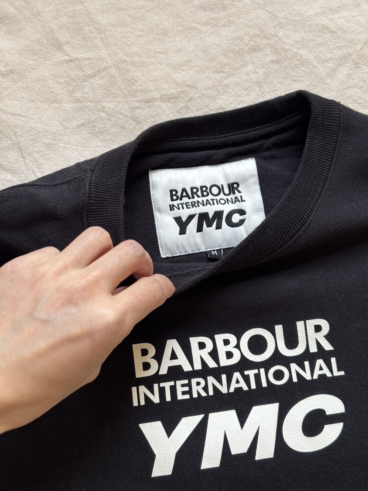 YMC Barbour International x YMC Albourne Sweatshirt Size US M / EU 48-50 / 2 - 3 Thumbnail