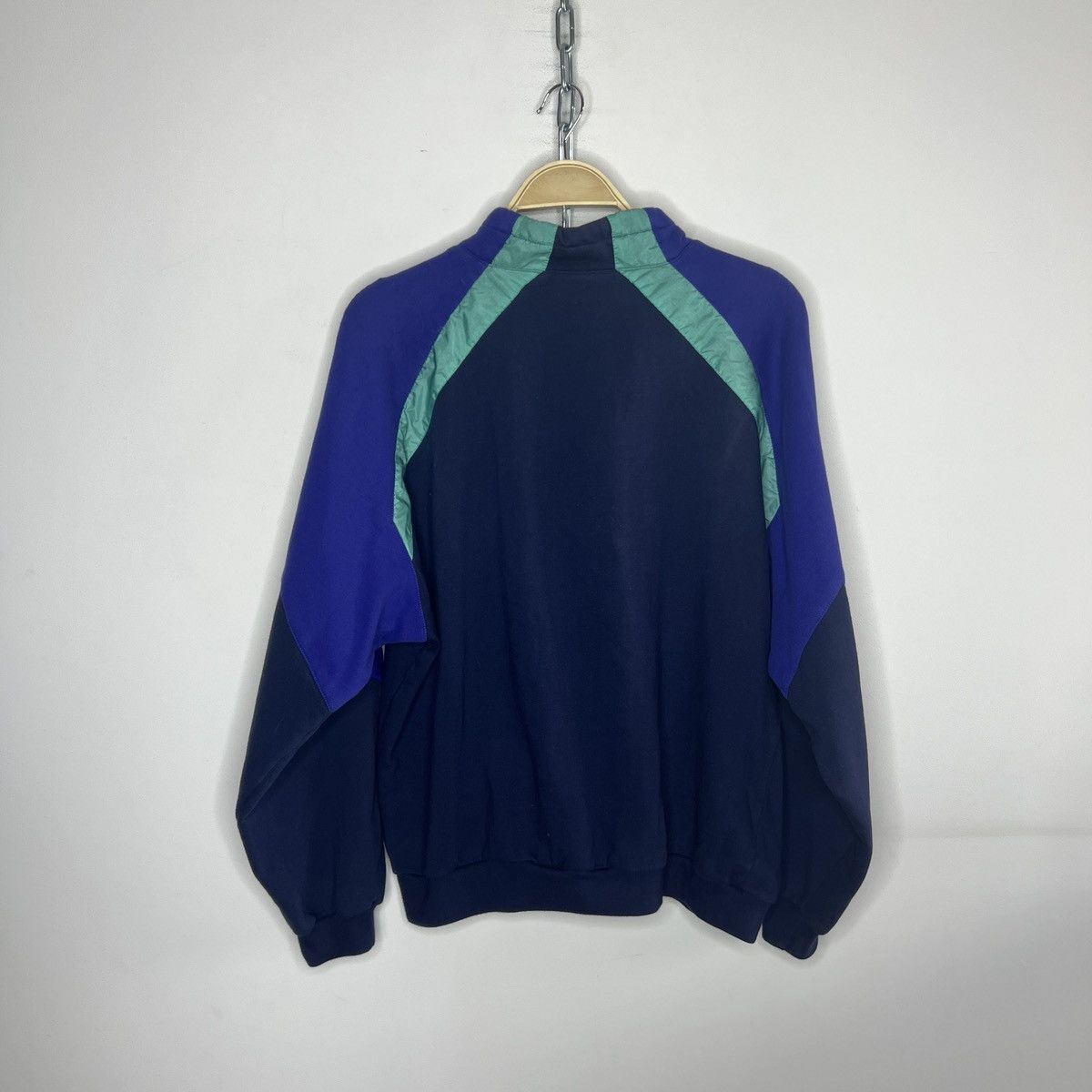 Nike Vintage 80s Sweatshirt Nike Half Zip Just Do It Spellout Size US L / EU 52-54 / 3 - 7 Thumbnail