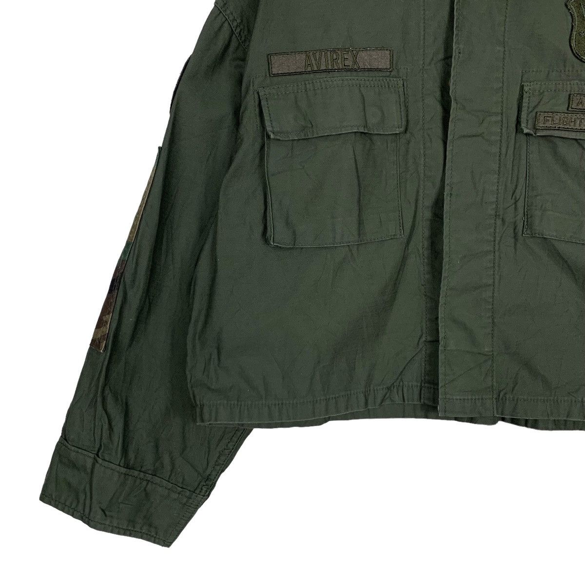 Avirex AVIREX Cropped Field Jacket Button Jacket #0144-C8 Size ONE SIZE - 4 Thumbnail