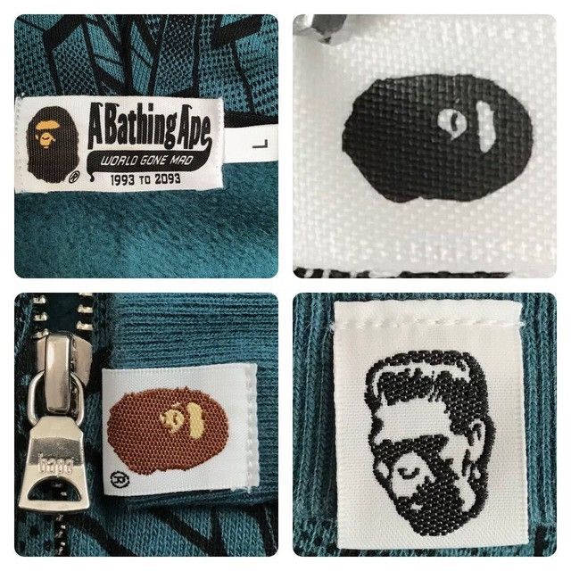 Bape BAPE SPEED RACER SHARK FULL ZIP HOODIE a bathing ape Size US L / EU 52-54 / 3 - 8 Thumbnail