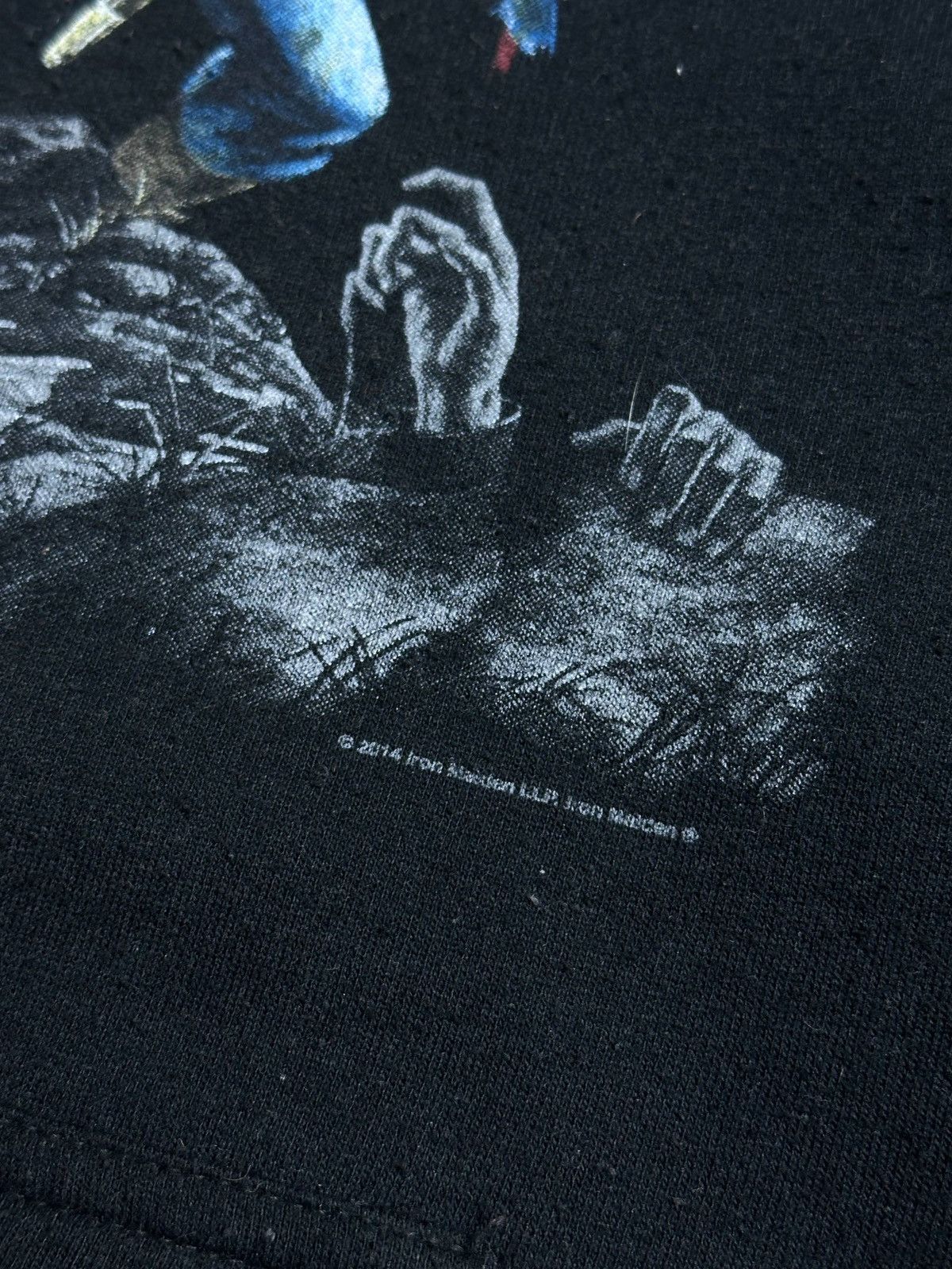 Band Tees Vintage Iron Maiden Trooper Hoodie Rare L Size US L / EU 52-54 / 3 - 3 Thumbnail
