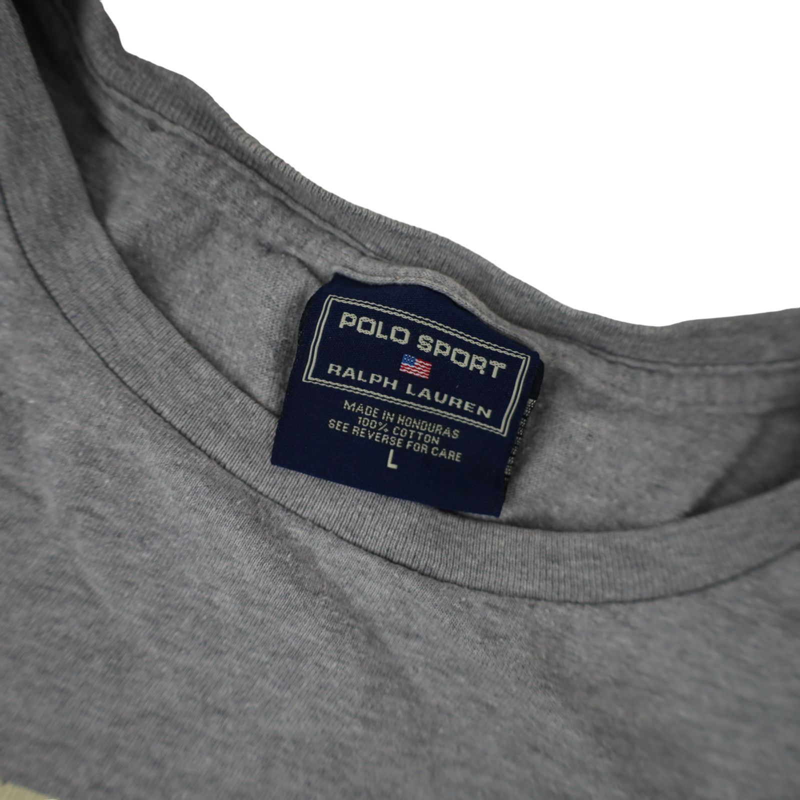 Polo Ralph Lauren × Vintage Vintage Polo Sport Ralph Lauren Spellout Graphic T Shirt Size US L / EU 52-54 / 3 - 5 Thumbnail