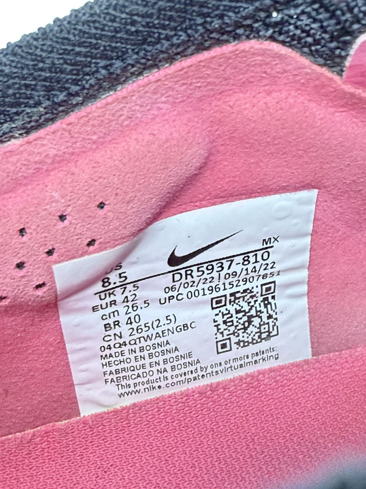 Nike Nike Zoom Mercurial Vapor 15 Elite Sg-Pro US8.5 UK7.5 EUR42 Size US 8.5 / EU 41-42 - 16 Thumbnail