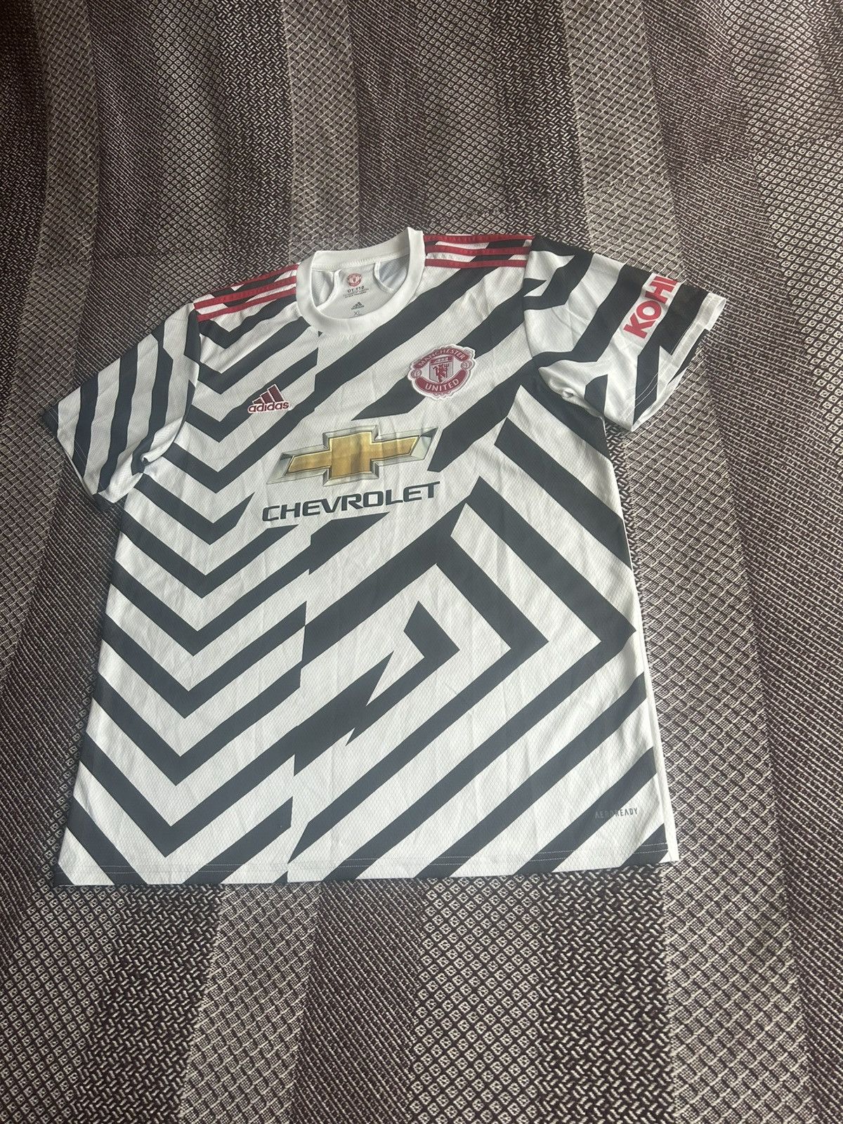 Adidas Manchester United x Nike Soccer Jersey Football Shirt Sz XL Size US XL / EU 56 / 4 - 2 Thumbnail