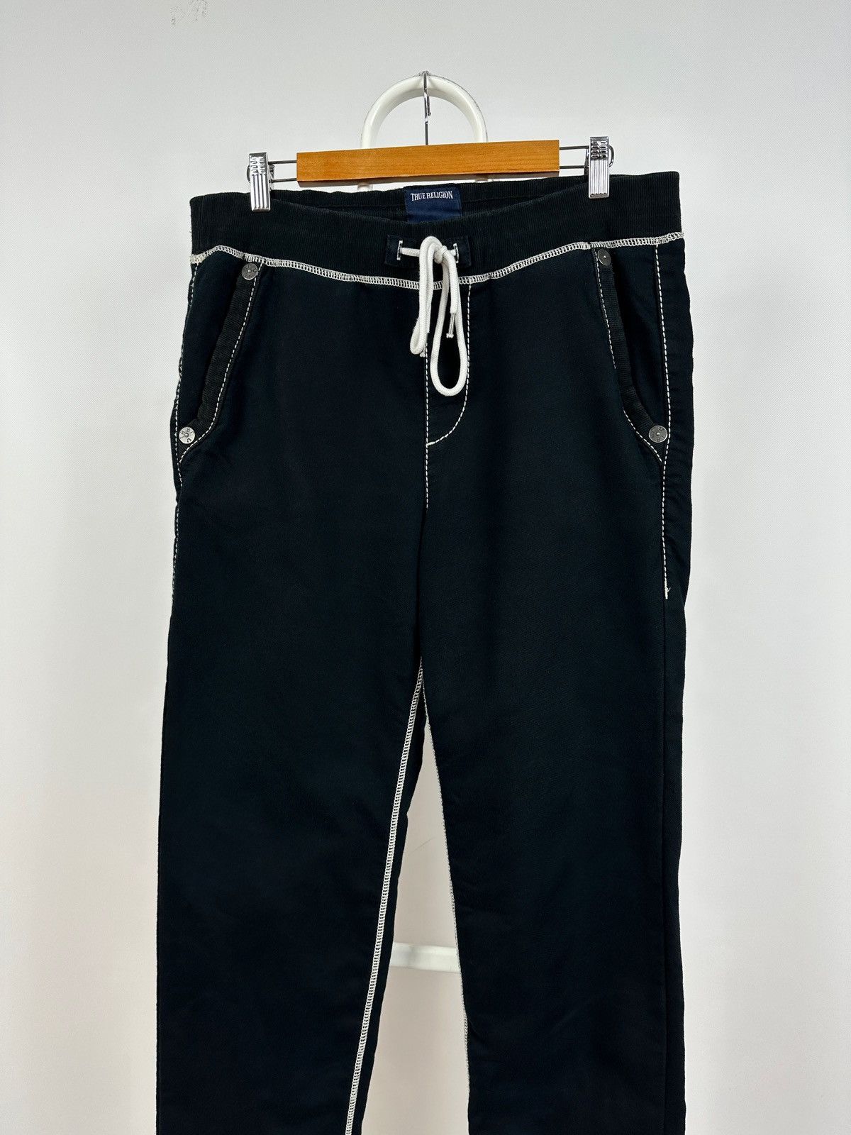 True Religion Vintage True Religion Navy Blue Pocket Sweatpants Size US 30 / EU 46 - 3 Thumbnail
