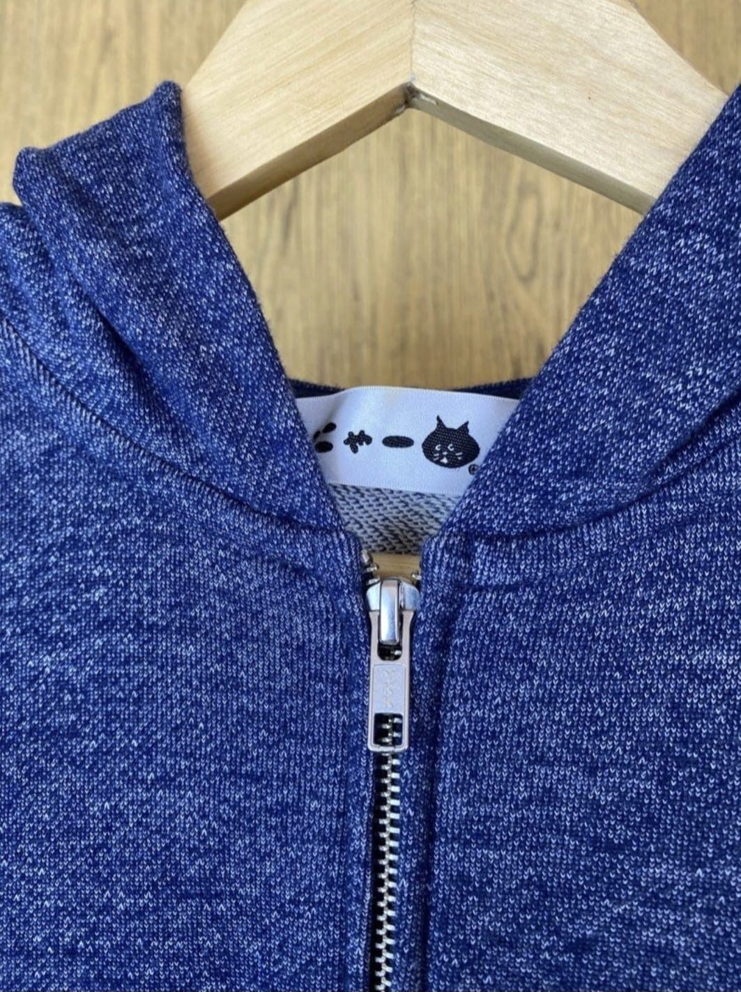 Issey Miyake × Japanese Brand × Ne-Net Ne-net Issey Miyake Big Cat Zip Hoodie Size US M / EU 48-50 / 2 - 4 Thumbnail