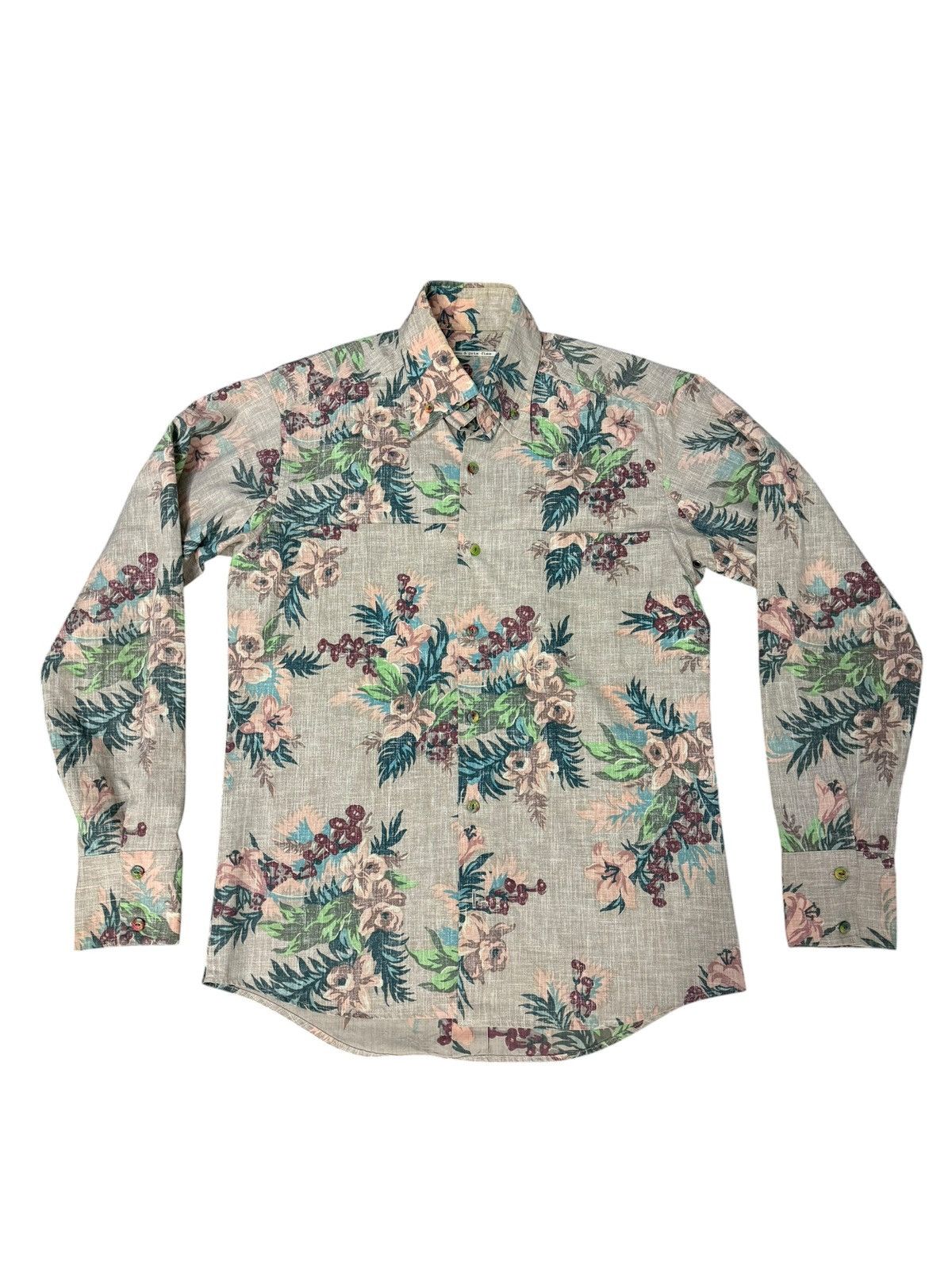 Japanese Brand Floral Shirt No Dead Artist amiri cdg julius balenciaga 7🟩3 Size US M / EU 48-50 / 2 - 1 Thumbnail