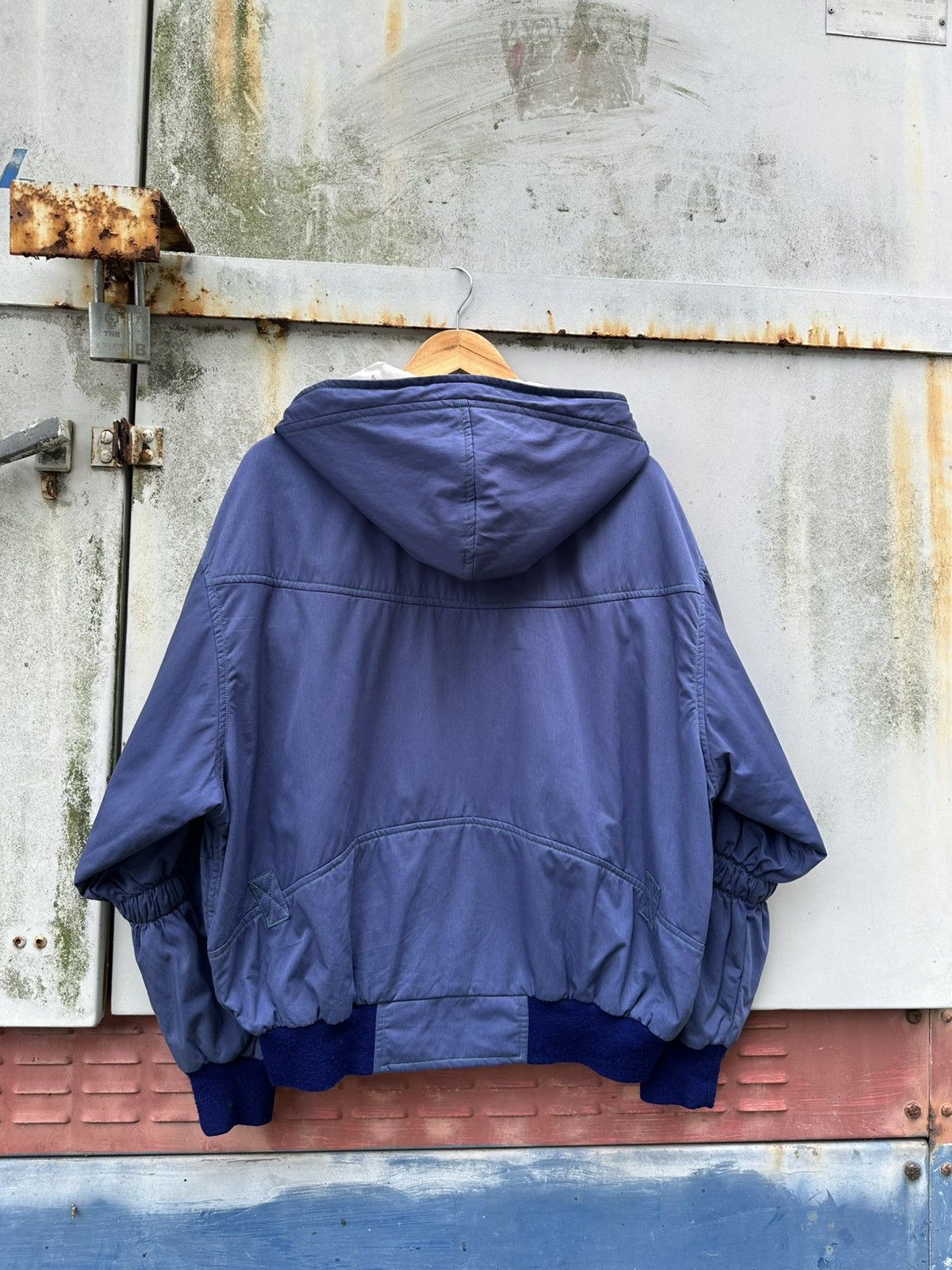 Vintage 👹Vintage Giugiaro Ski Hooded Bomber Jacket Size US M / EU 48-50 / 2 - 8 Thumbnail