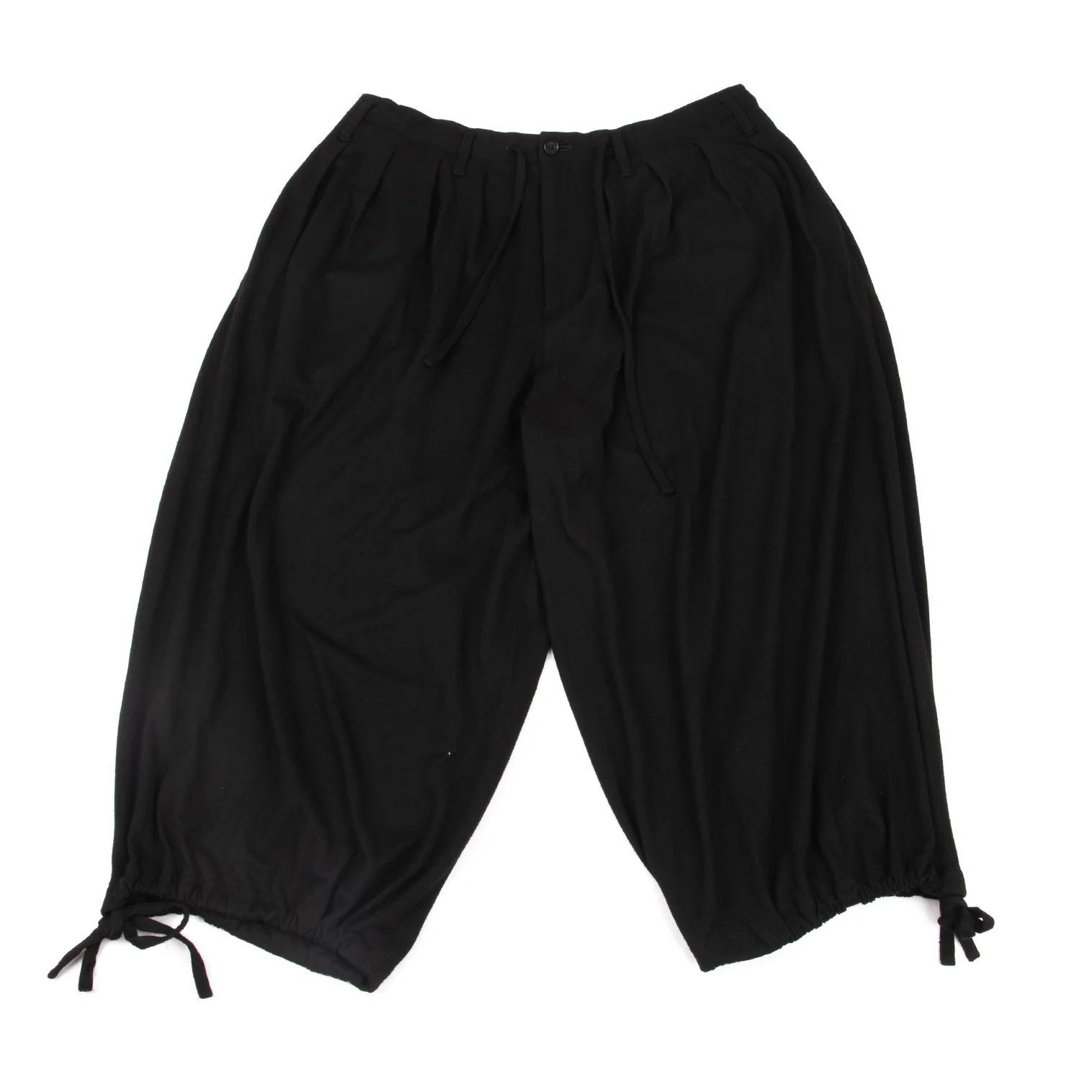Yohji Yamamoto Yohji Yamamoto Black Balloon Pants Size US 34 / EU 50 - 1 Thumbnail