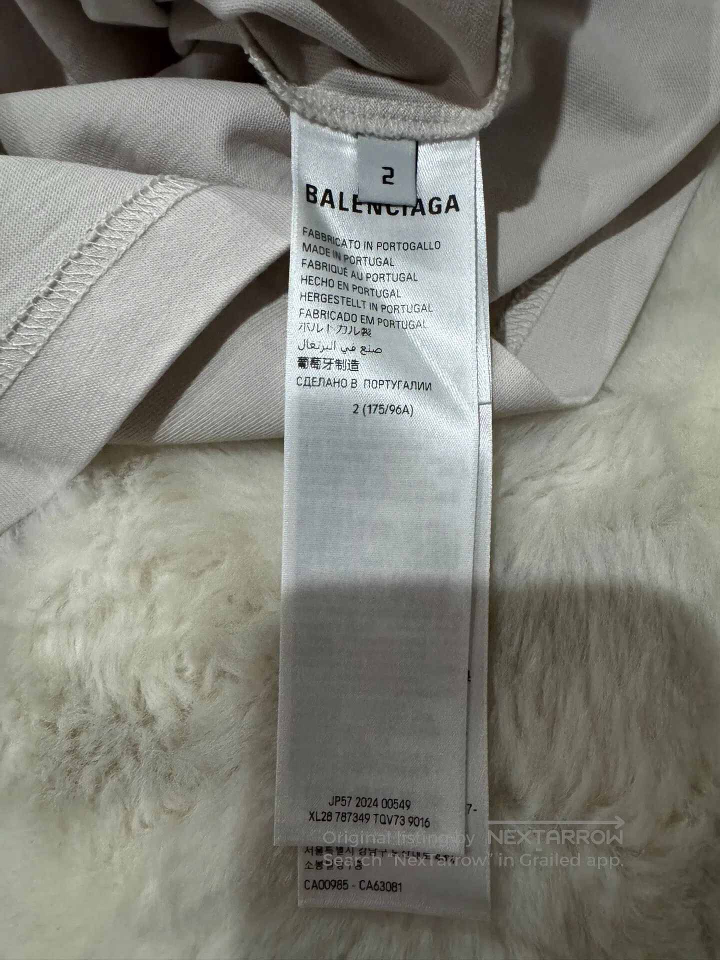 Balenciaga Balenciaga Short-Sleeve T-Shirt| Size US M / EU 48-50 / 2 - 4 Thumbnail