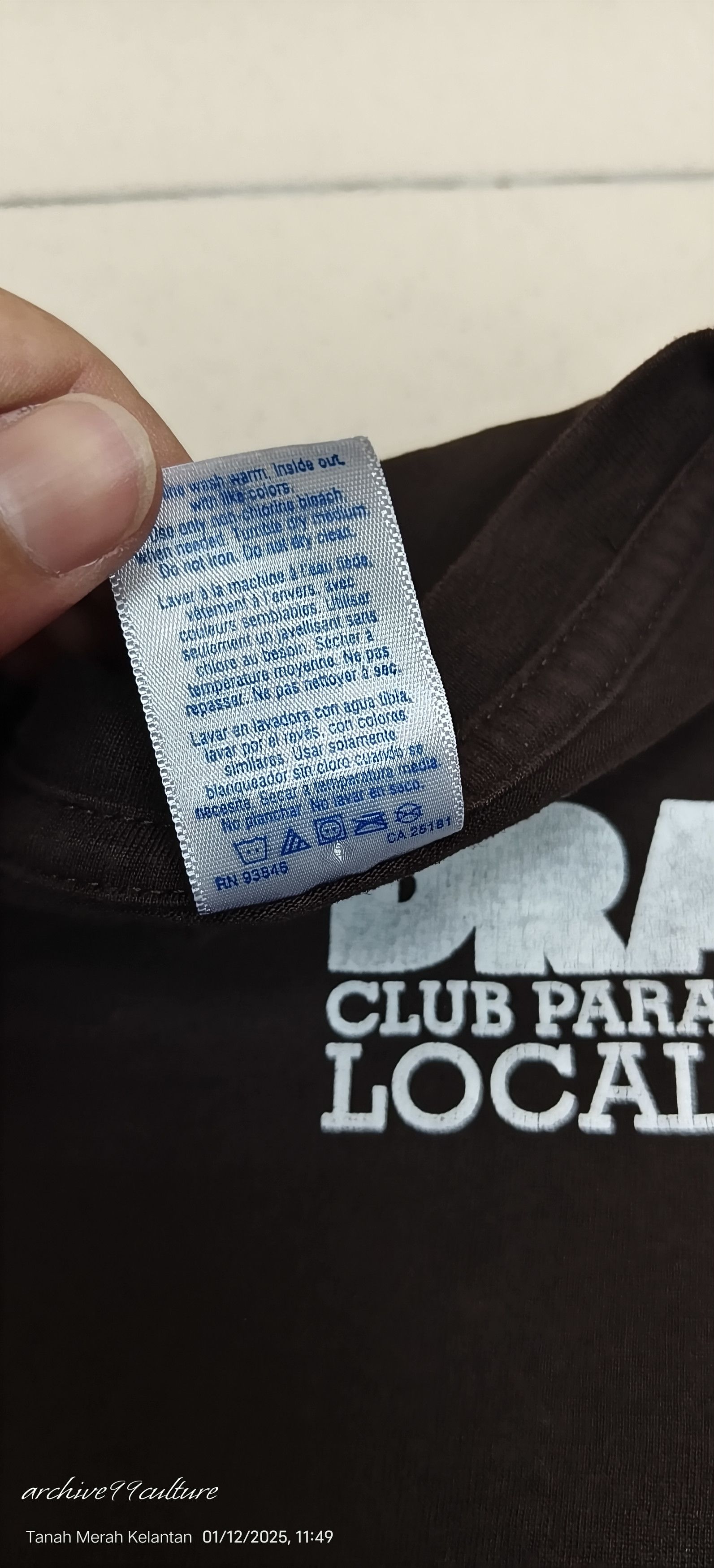 Drake Drake club paradise local crew t shirt Size US M / EU 48-50 / 2 - 4 Thumbnail