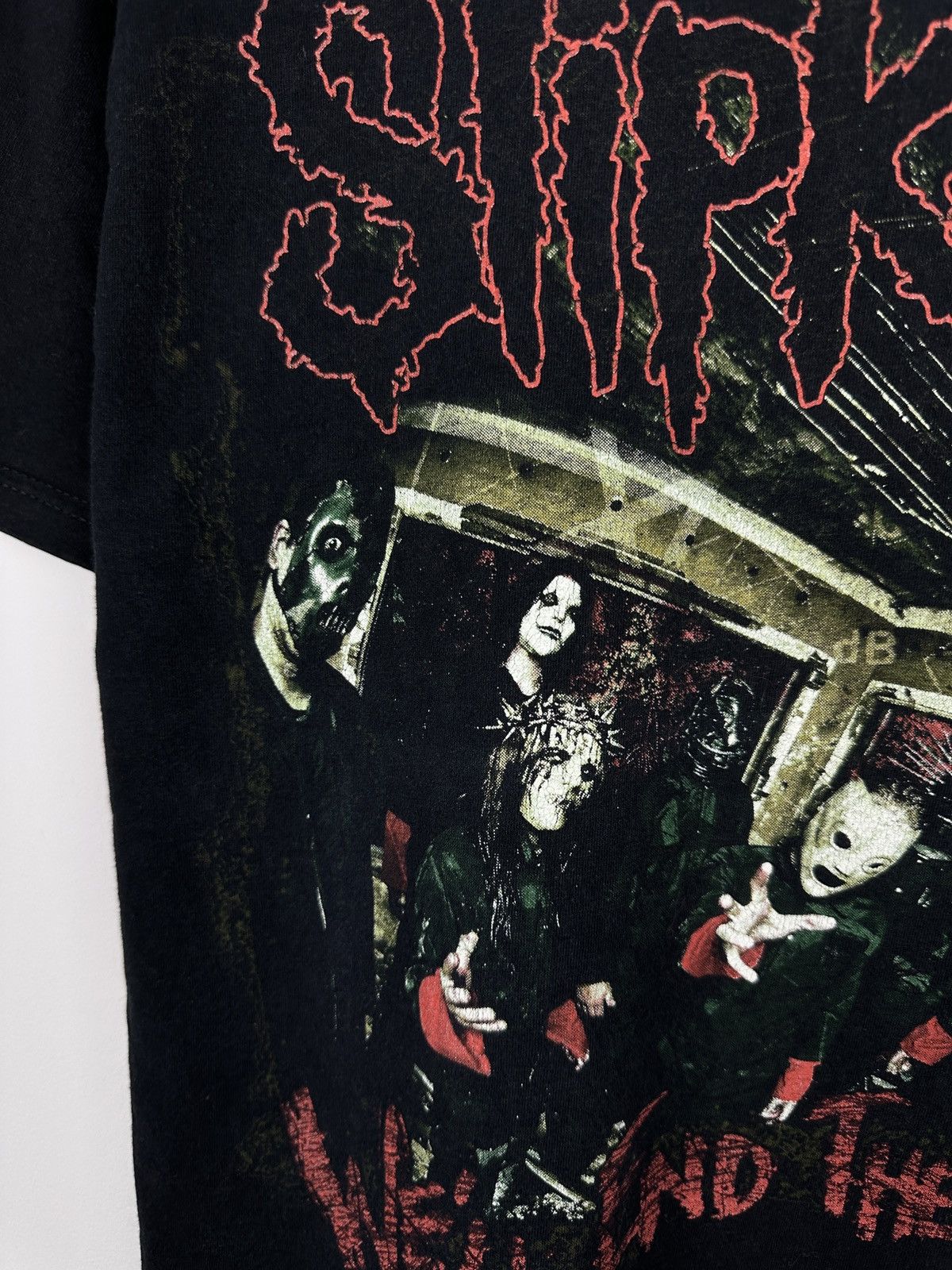 Band Tees Y2K Slipknot All Hope Is Gone Metal Band Graphic T Shirt Tee Size US M / EU 48-50 / 2 - 6 Thumbnail