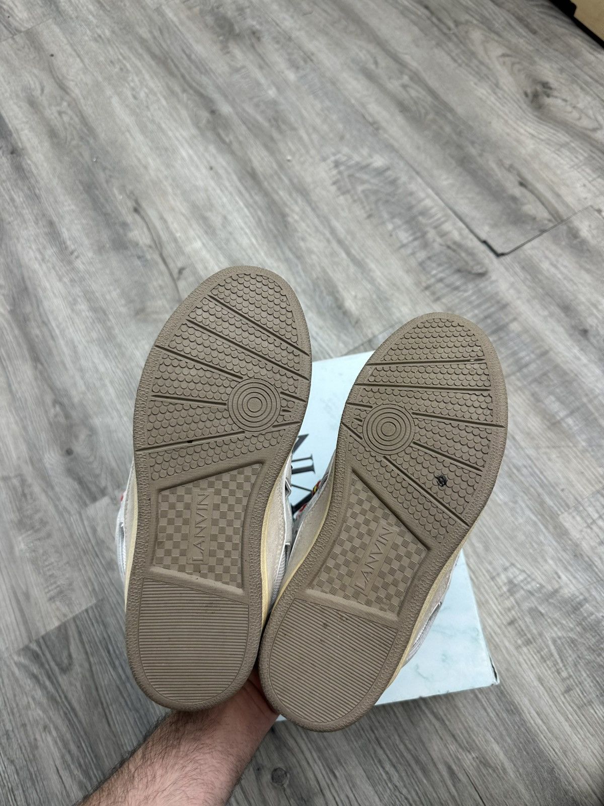 Lanvin Lanvin Curb Sneaker White Size US 9 / EU 42 - 6 Thumbnail