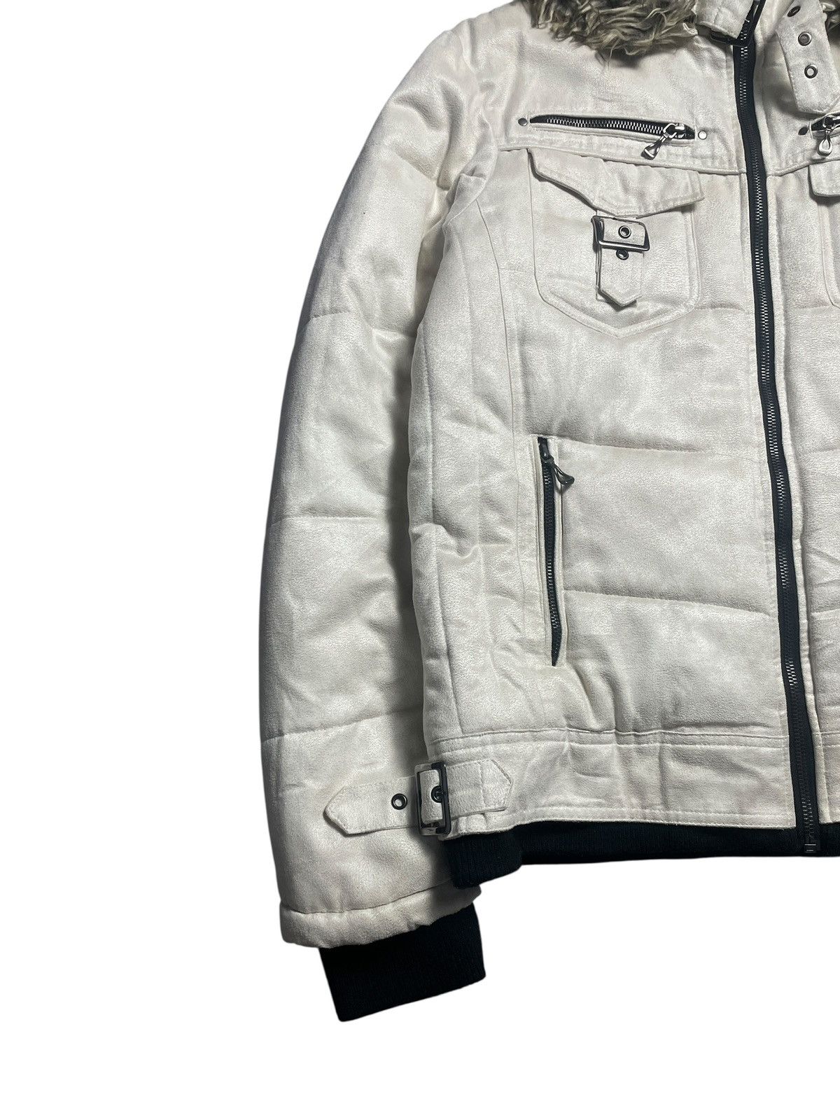 Tornado Mart 2000’s Roushatte - Vkei Style Puffer Fur Jacket Size US L / EU 52-54 / 3 - 3 Thumbnail