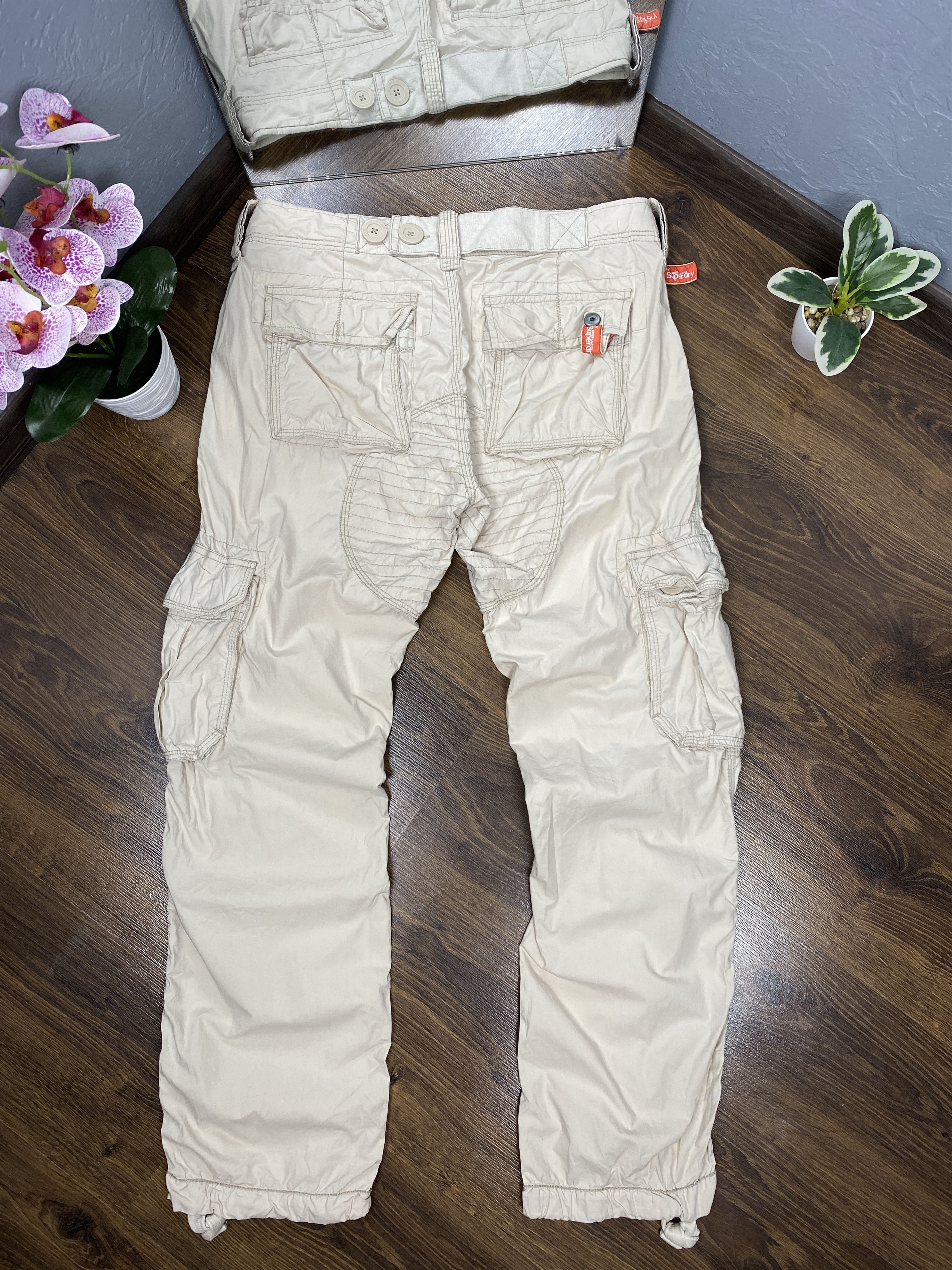 Superdry Superdry Vintage Mens Cargo Pants Size US 30 / EU 46 - 9 Thumbnail