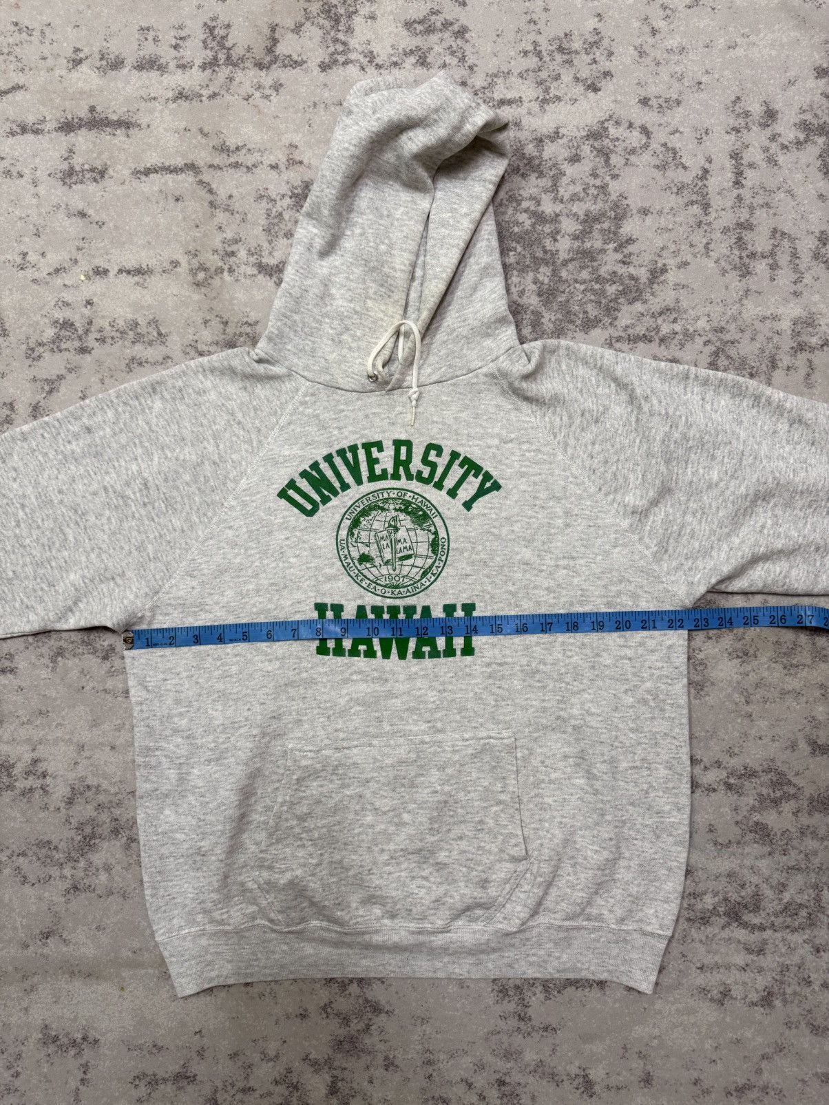 Vintage Vintage 80s University Hawaii Pullover Sweater Hoodie Size US M / EU 48-50 / 2 - 13 Thumbnail