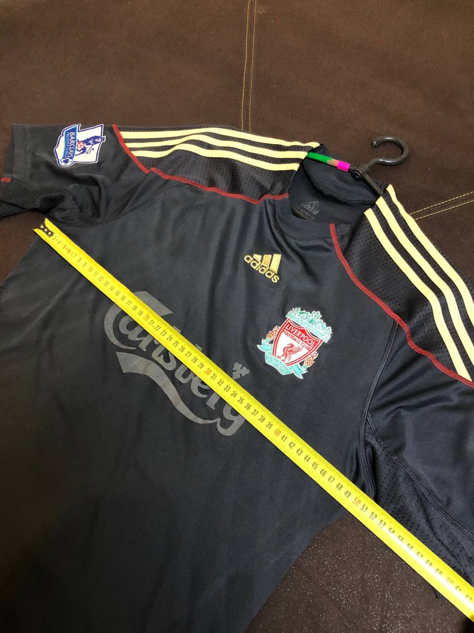 Adidas LIVERPOOL ADIDAS 2009/2010 FOOTBALL SOCCER AWAY JERSEY Size US M / EU 48-50 / 2 - 8 Thumbnail