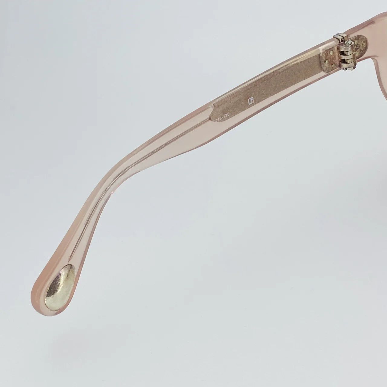 Ann Demeulemeester Ann Demeulemeester Sunglasses Cat Eye Blush Pink and Brown Size ONE SIZE - 11 Thumbnail