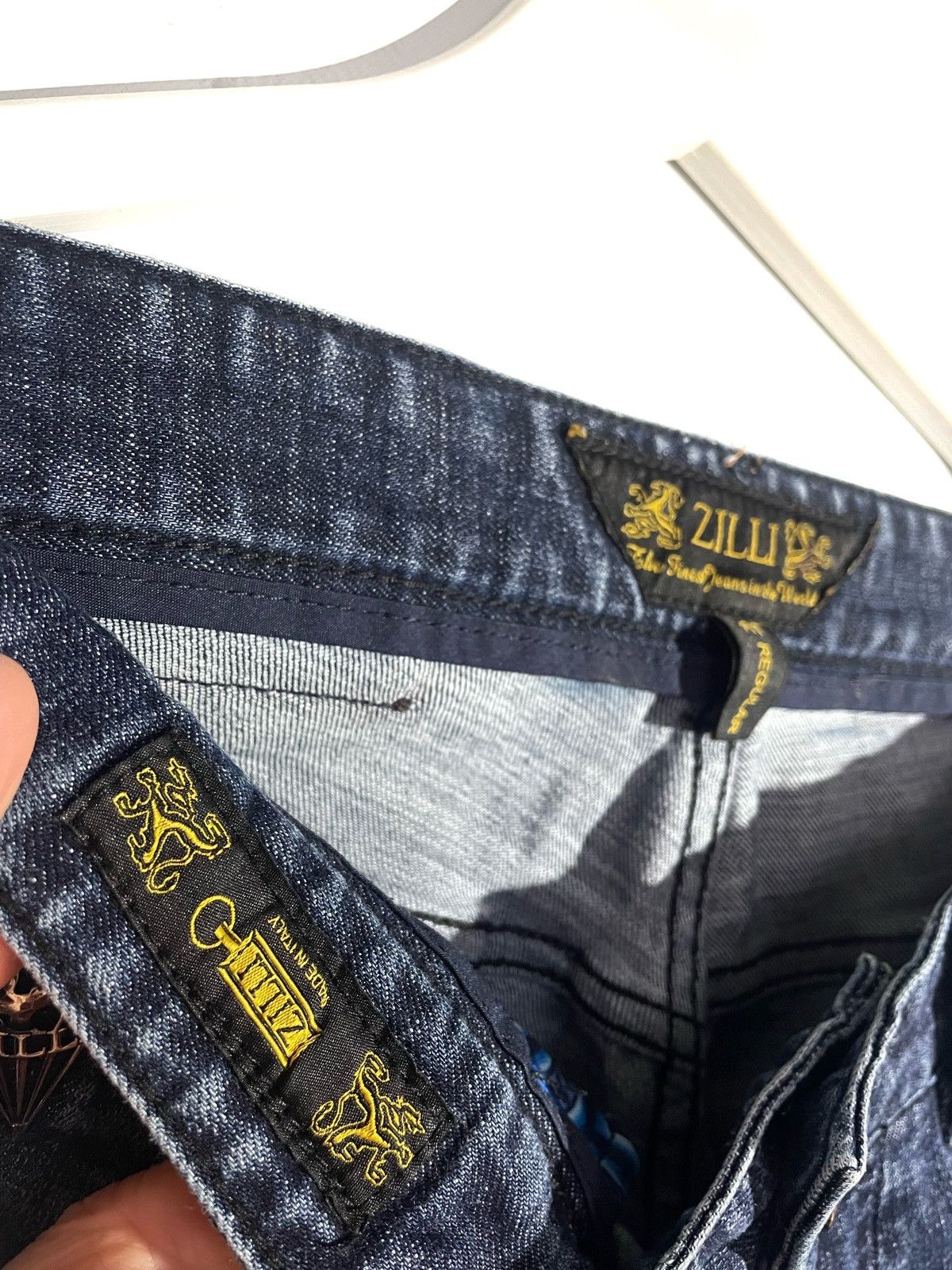 Zilli Zilli Men Blue Jeans Luxury Style Made In Italy Size 29 Size US 29 - 5 Thumbnail