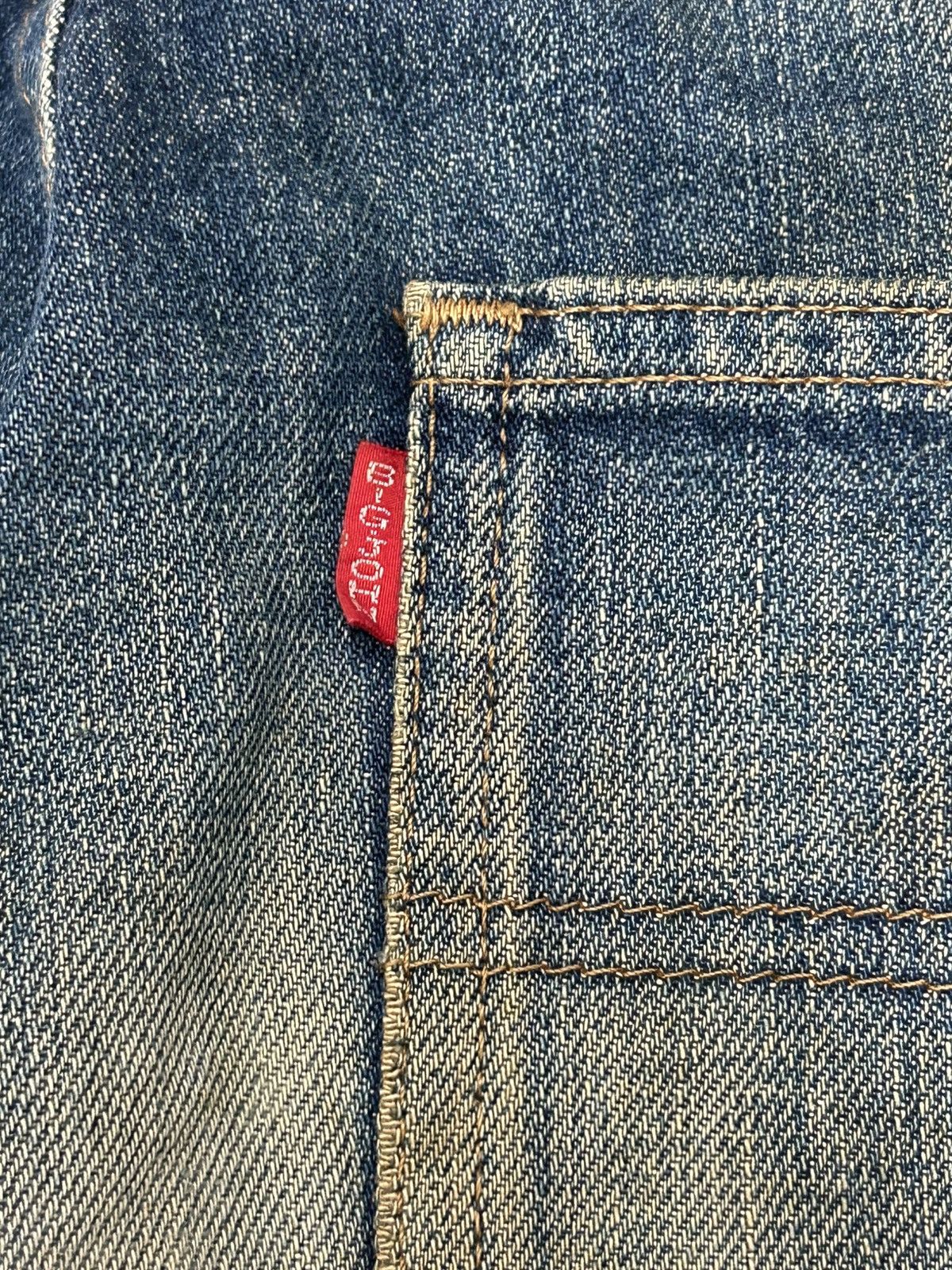 Big John Vintage 80s Big John Bell Bottom Mid Rise Mud Washed Size US 29 - 13 Thumbnail