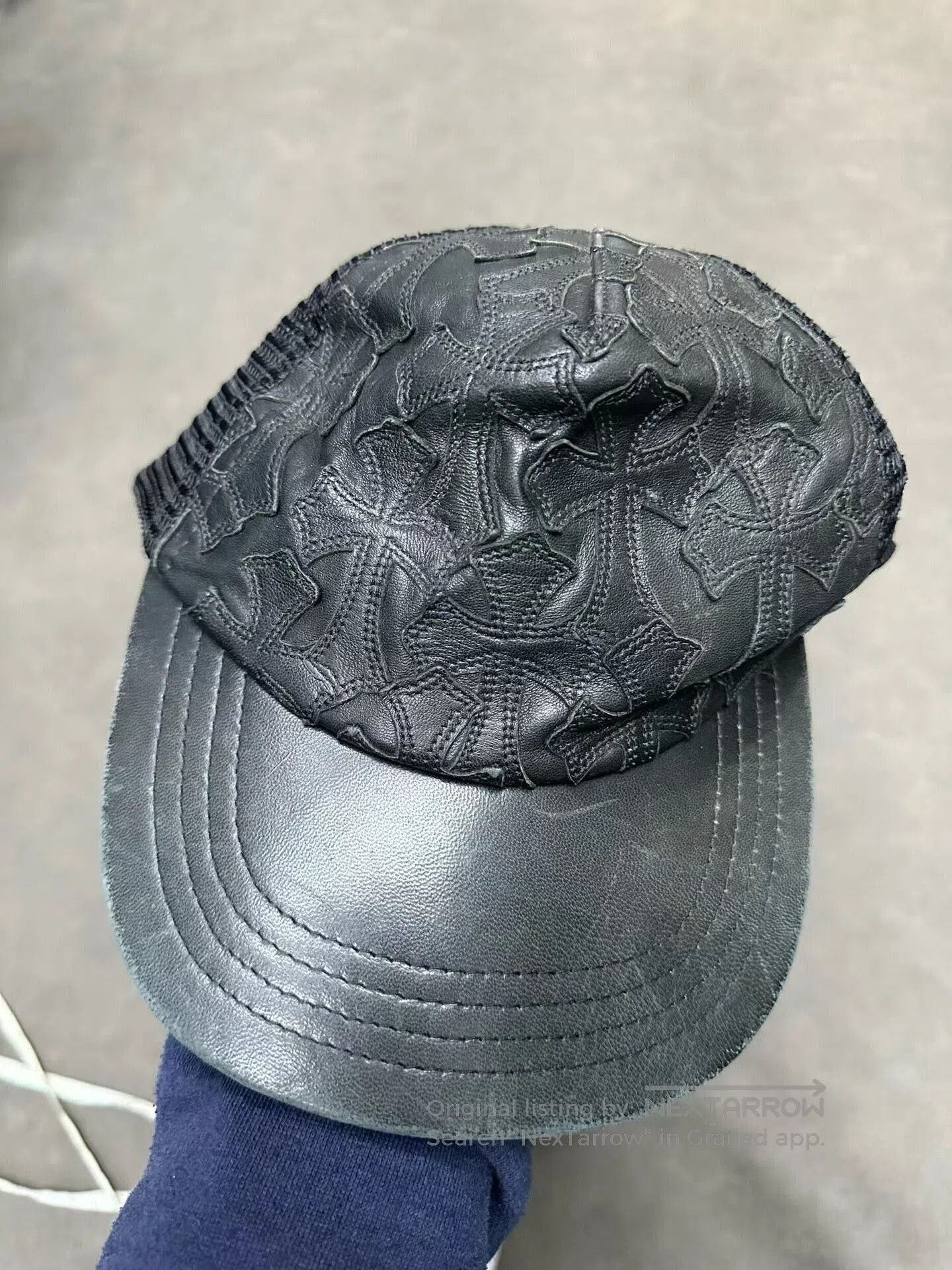 Chrome Hearts Chrome Hearts Cross Print Silver Accent Baseball Cap. Size ONE SIZE - 1 Thumbnail