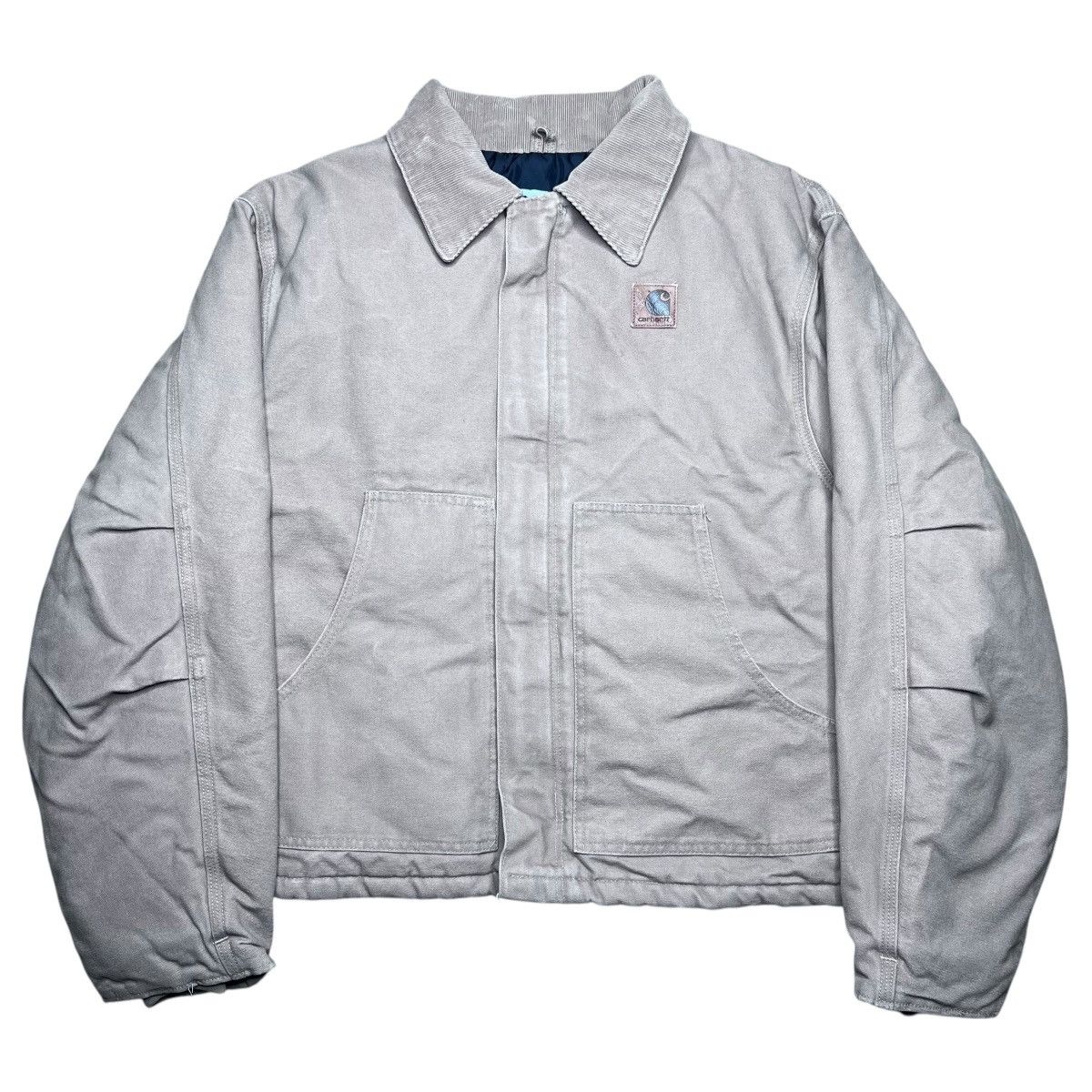 Carhartt × Vintage Vtg 2000s Carhartt J02 Arctic Quilt Lined Tan Canvas Jacket Size US XXL / EU 58 / 5 - 1 Thumbnail