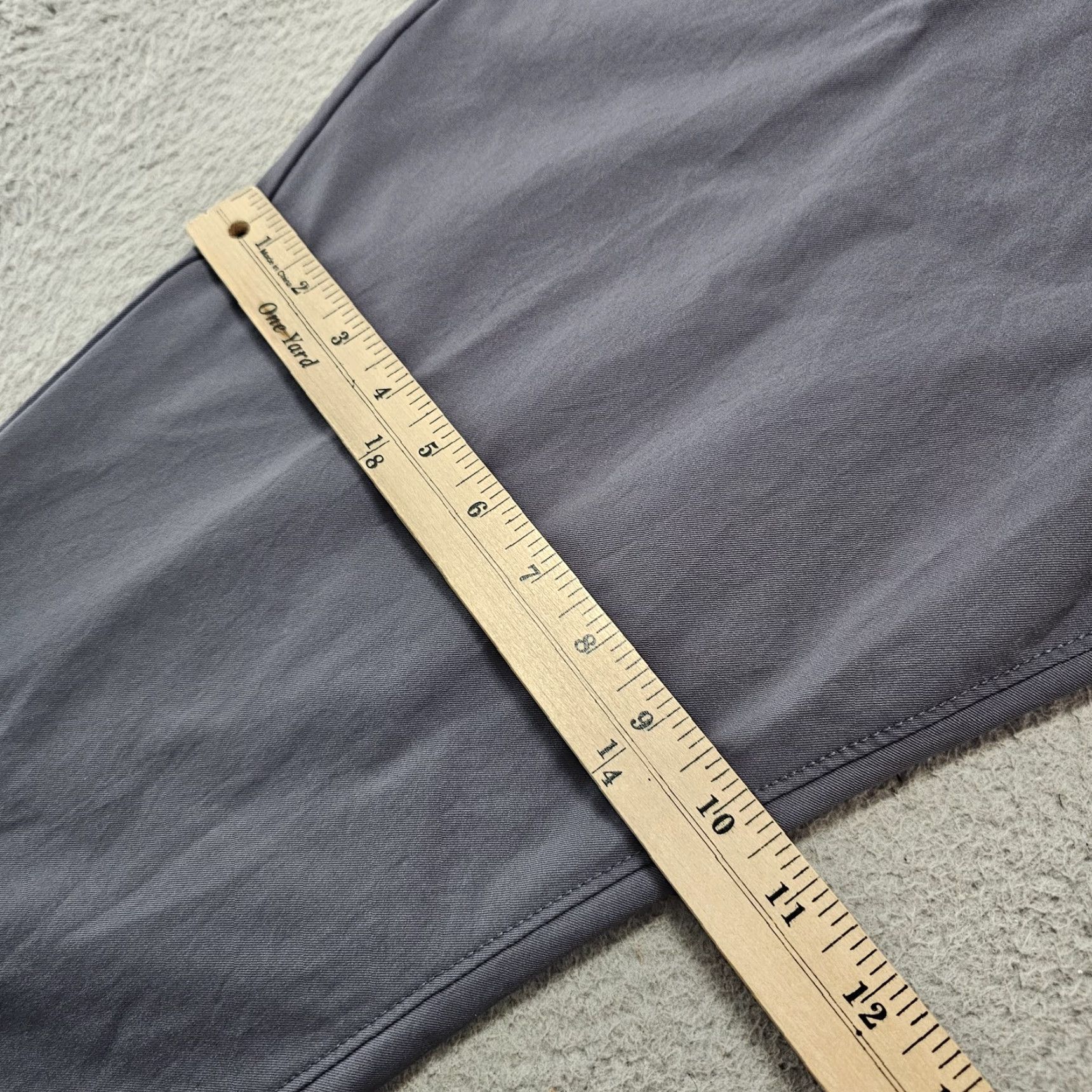 Vintage Public Rec Pants Mens 42x25 Slim Fit Polyester Travel Golf Stretch Breathable Pockets Wrinkle Resistant Lightweight Size US 42 / EU 58 - 6 Thumbnail