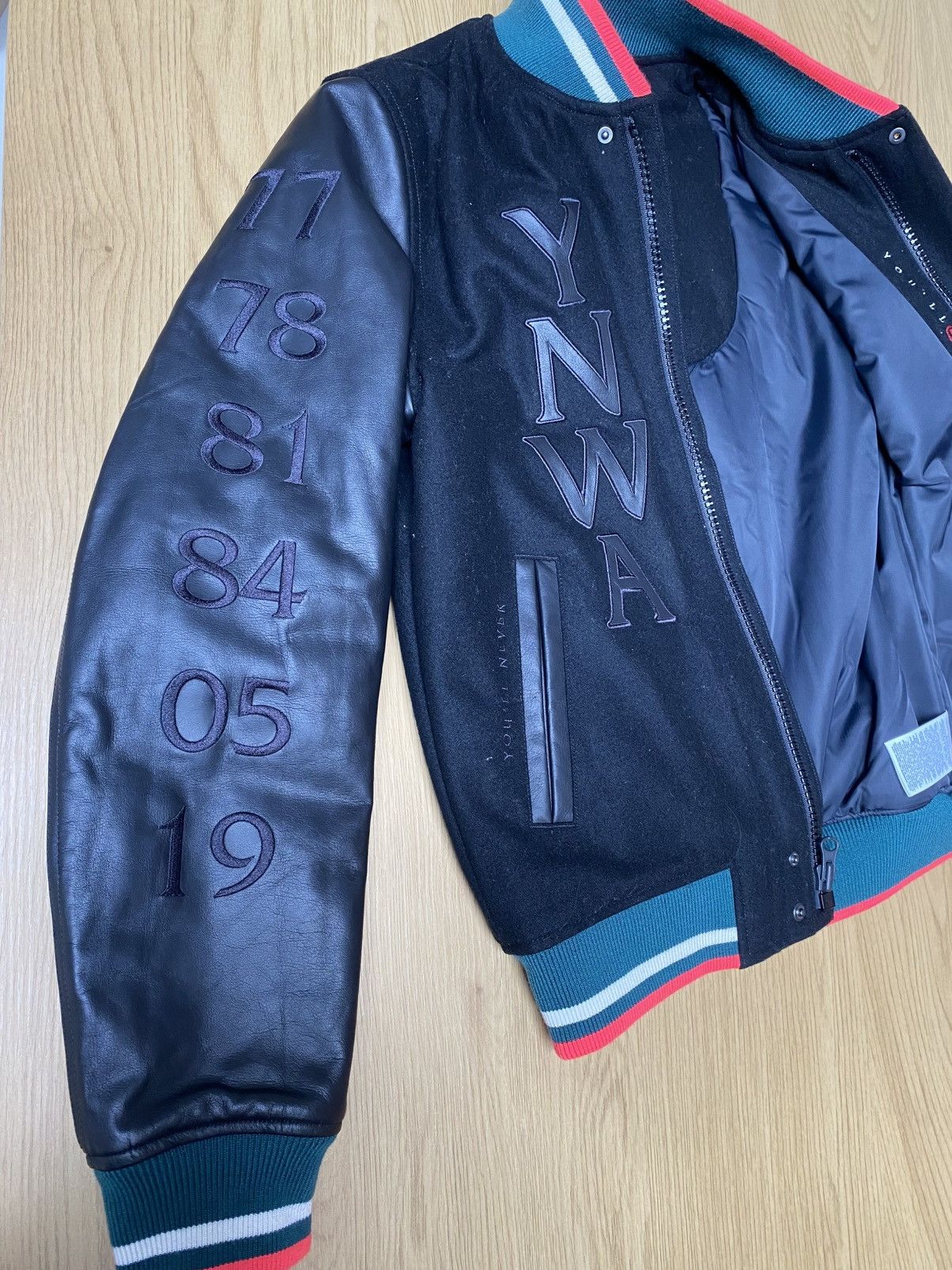 Nike Destroyer Liverpool FC YNWA Y Premium Leather Jacket Size US S / EU 44-46 / 1 - 14 Thumbnail