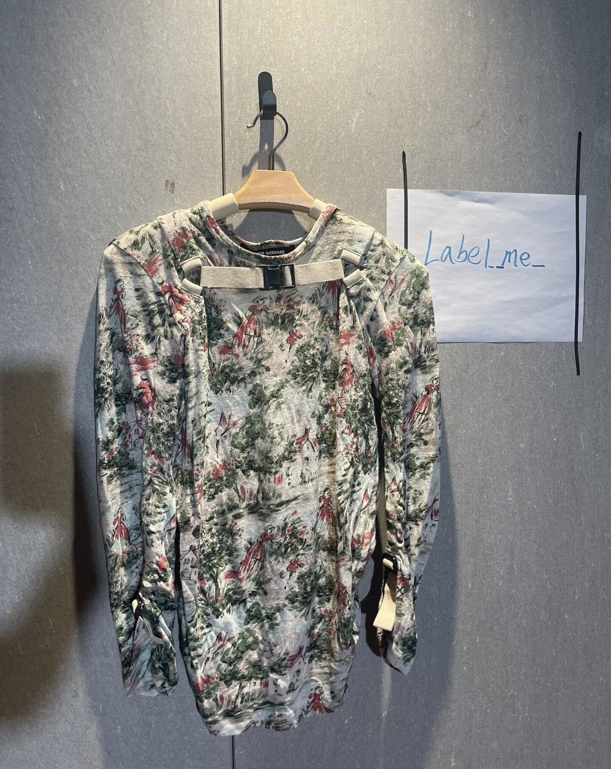 Junya Watanabe Junya Watanabe 2003 Parachute Stretch Top (Landscape Print) Size US M / EU 48-50 / 2 - 4 Thumbnail