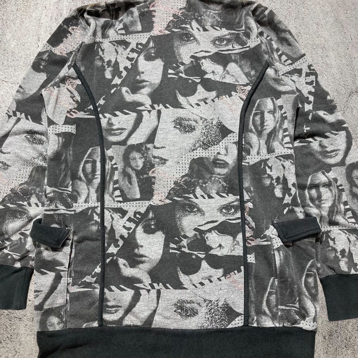 Japanese Brand 2000s Colza Girl Glamorous Aop Ziphoodie Beauty Beast Lgb Size US M / EU 48-50 / 2 - 11 Thumbnail