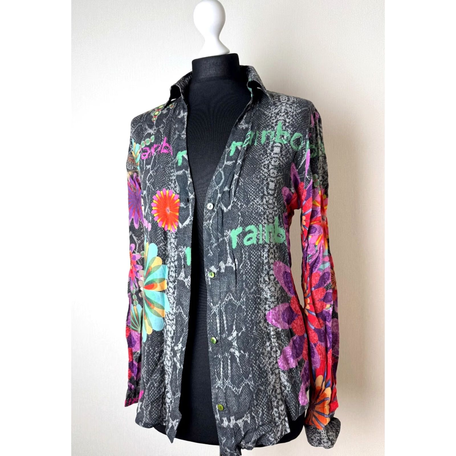 Desigual Desigual womens shirt S Multicoloured Size S / US 4 / IT 40 - 7 Thumbnail