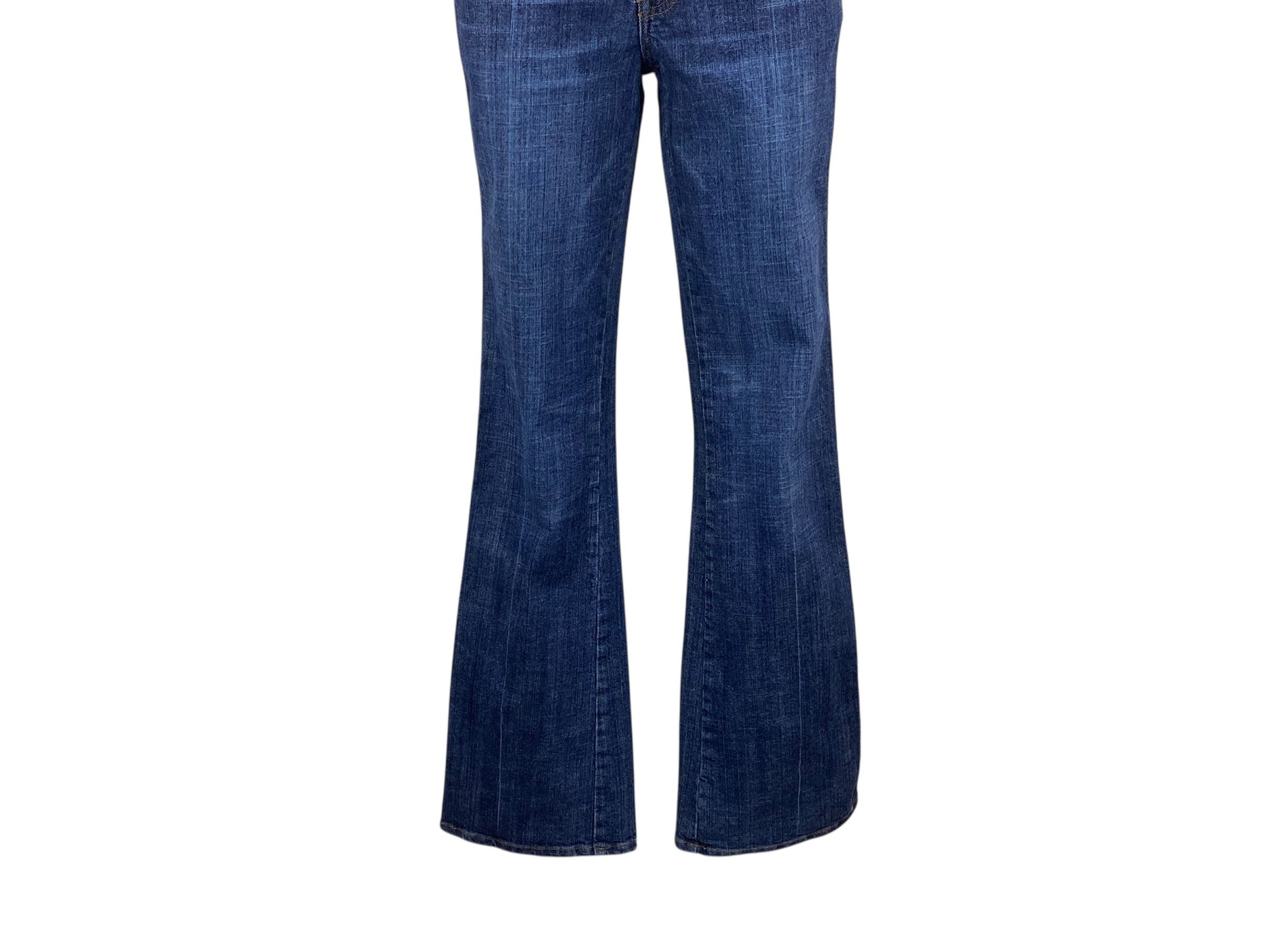 7 For All Mankind × Japanese Brand 7 for all mankind Flare Jeans Bootcut Jeans Size US 28 / EU 44 - 6 Thumbnail