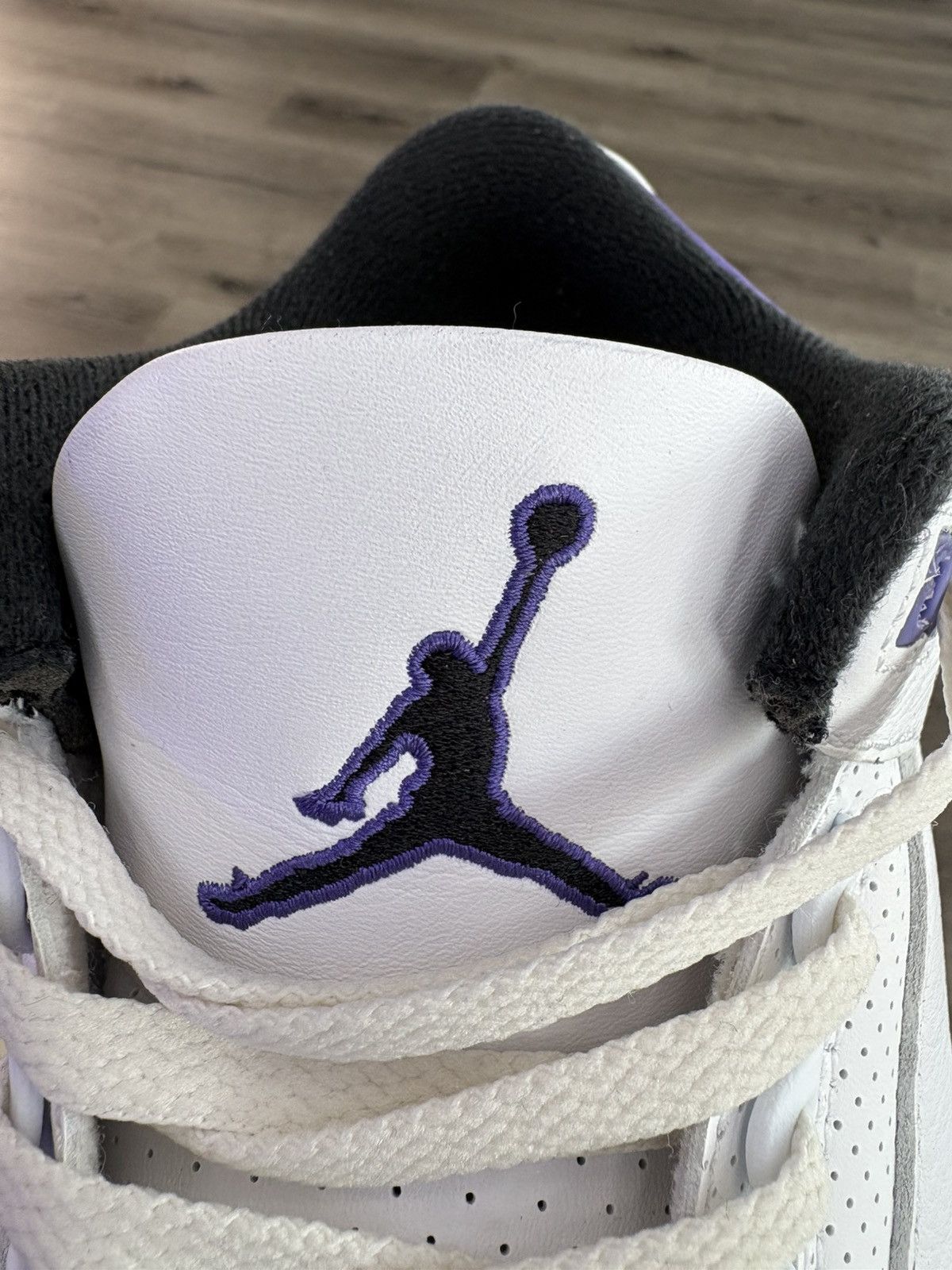 Jordan Brand Air Jordan 3 “Dark Iris” **PRE-OWNED** REP. BOX Size US 9 / EU 42 - 6 Thumbnail