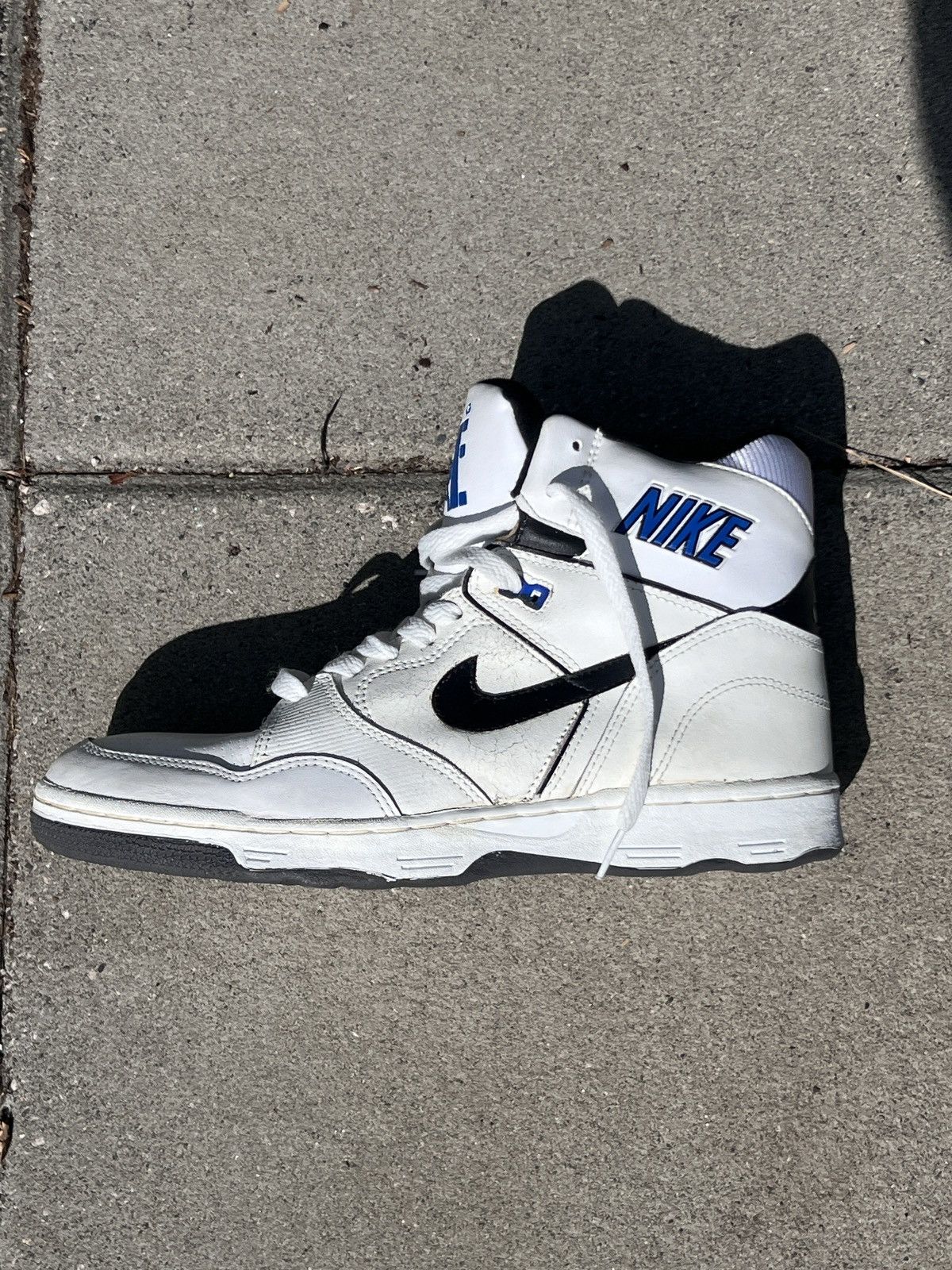 Nike × Vintage Vintage Nike Air 1989 Driving Force Shoes Size 12 & 13 80s Size US 12 / EU 45 - 8 Thumbnail