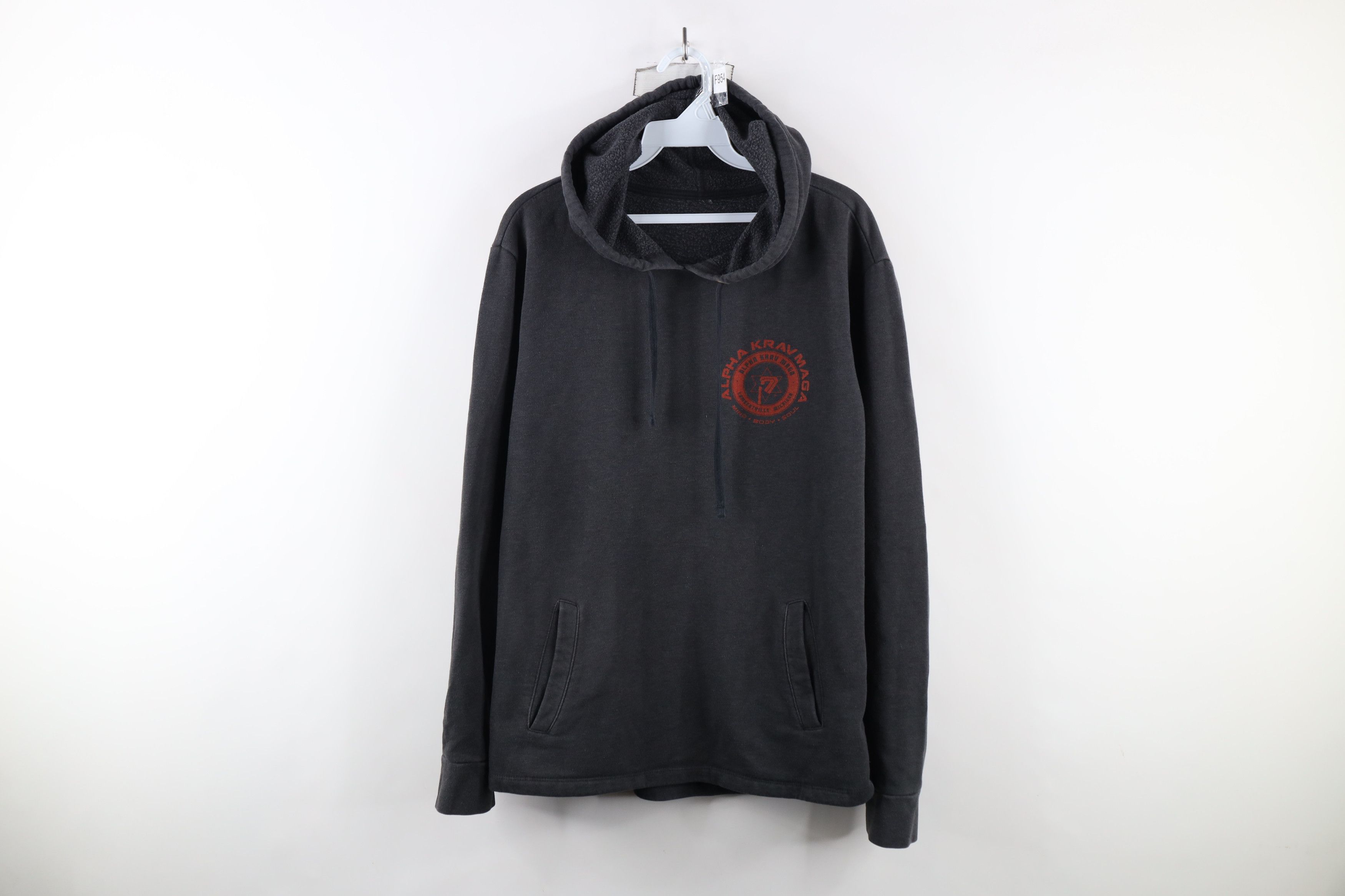 Vintage Vintage Out Alpha Krav Maga Martial Arts Hoodie Sweatshirt Size US M / EU 48-50 / 2 - 1 Thumbnail