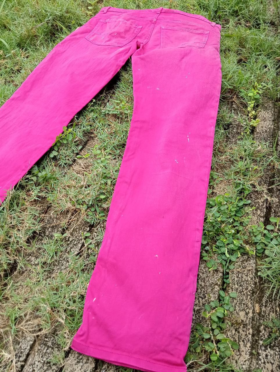 Dior × Hedi Slimane Dior Homme Combine Cotton Polyurethane Stretch Pants Size US 32 / EU 48 - 16 Thumbnail