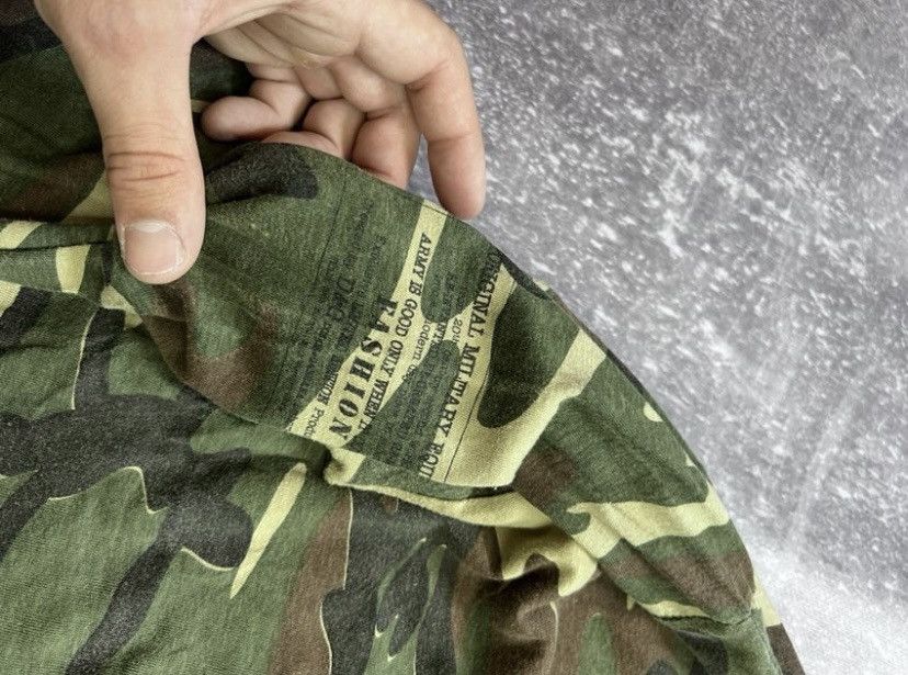 Dolce & Gabbana × Vintage Dolce Gabbana Camo Longsleeve Size US XL / EU 56 / 4 - 4 Thumbnail