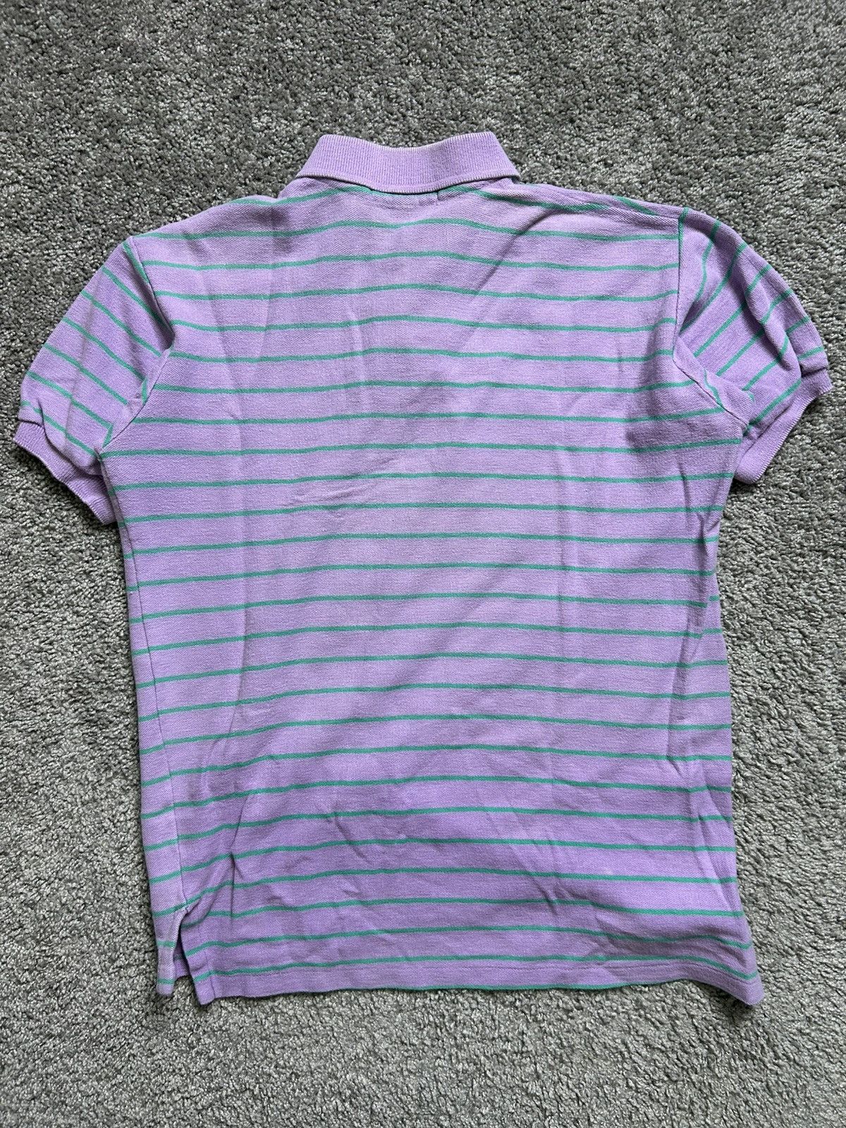Polo Ralph Lauren Vintage 80s Polo Ralph Lauren Striped Lilac Size US L / EU 52-54 / 3 - 6 Thumbnail